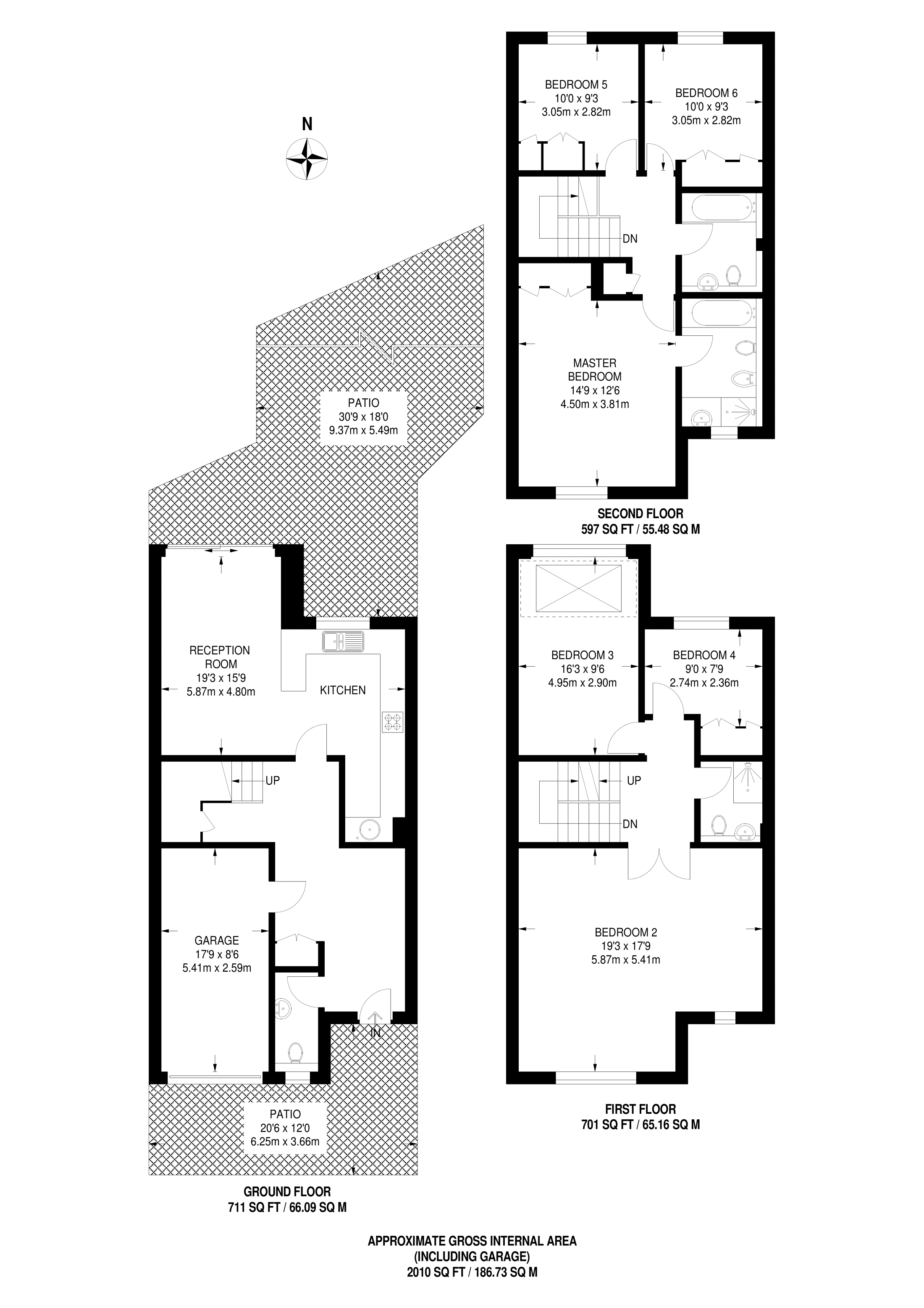 5 Bedrooms  to rent in Castellain Road, Maida Vale W9