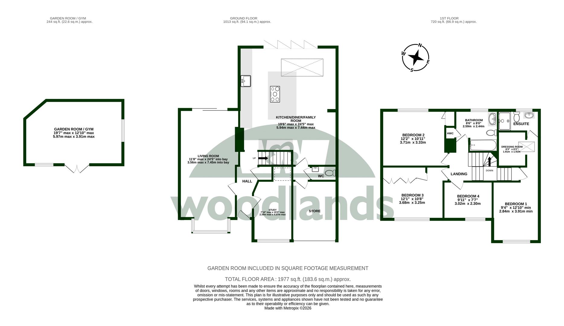 38, Millfield, Southwater floorplan
