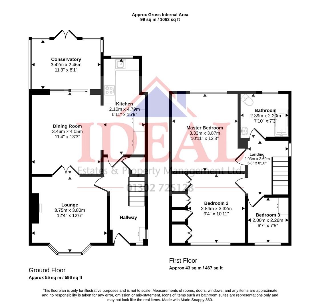 St. Augustines Road, Bessacarr, Doncaster floorplan