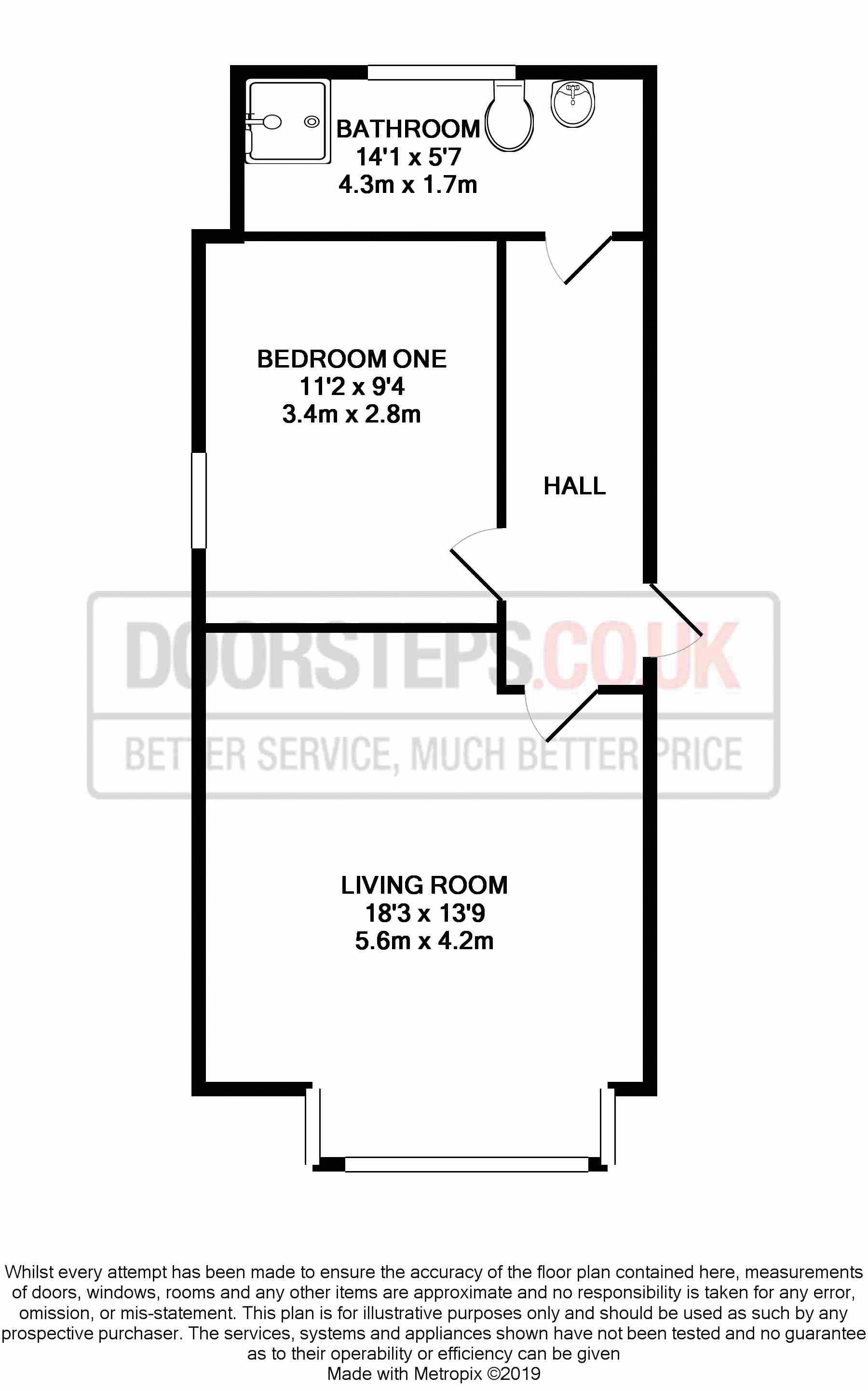 1 Bedrooms Flat for sale in Moreton Road, South Croydon CR2
