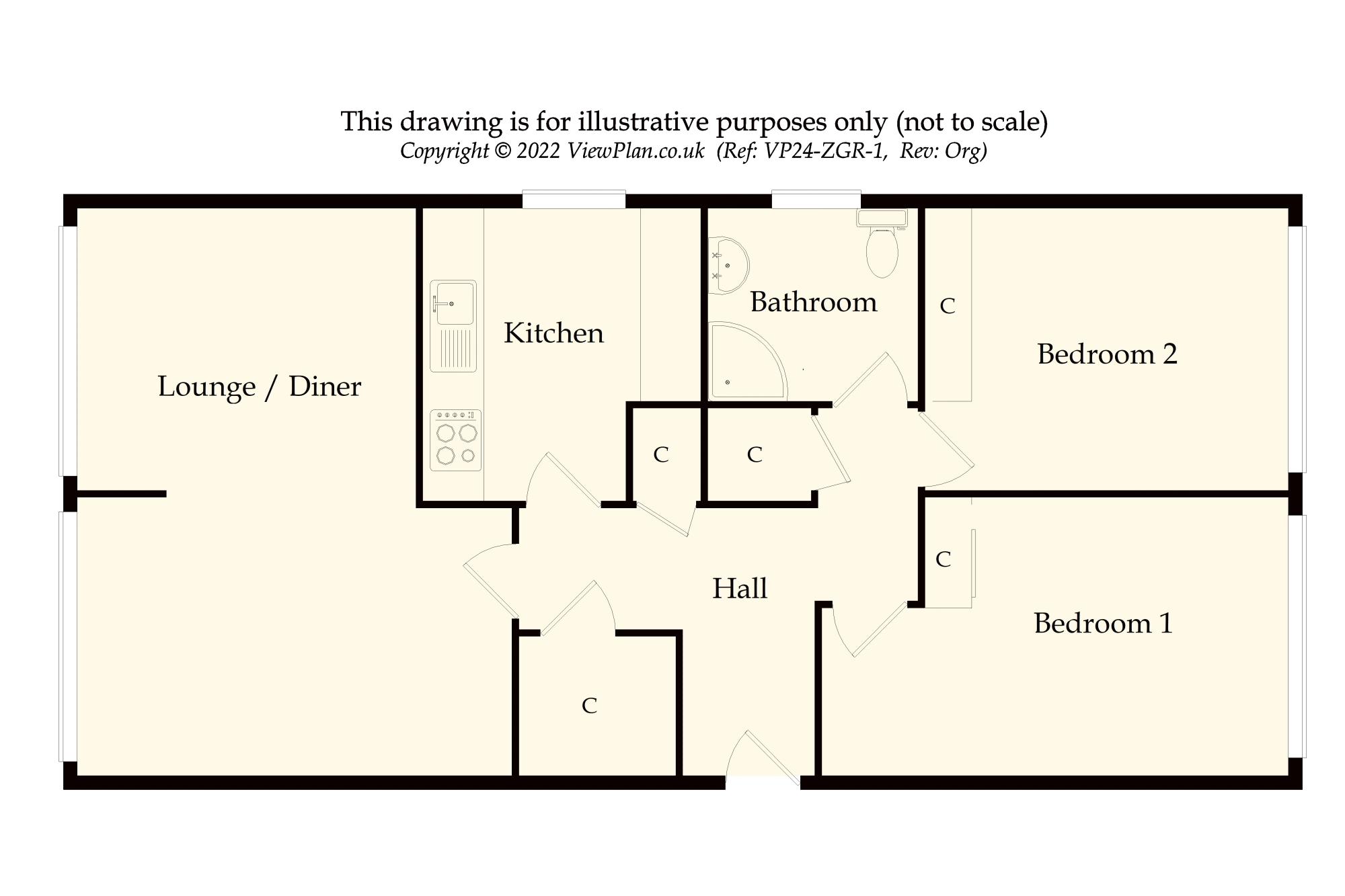 Seabank, The Esplanade, Penarth CF64, 2 bedroom flat for sale