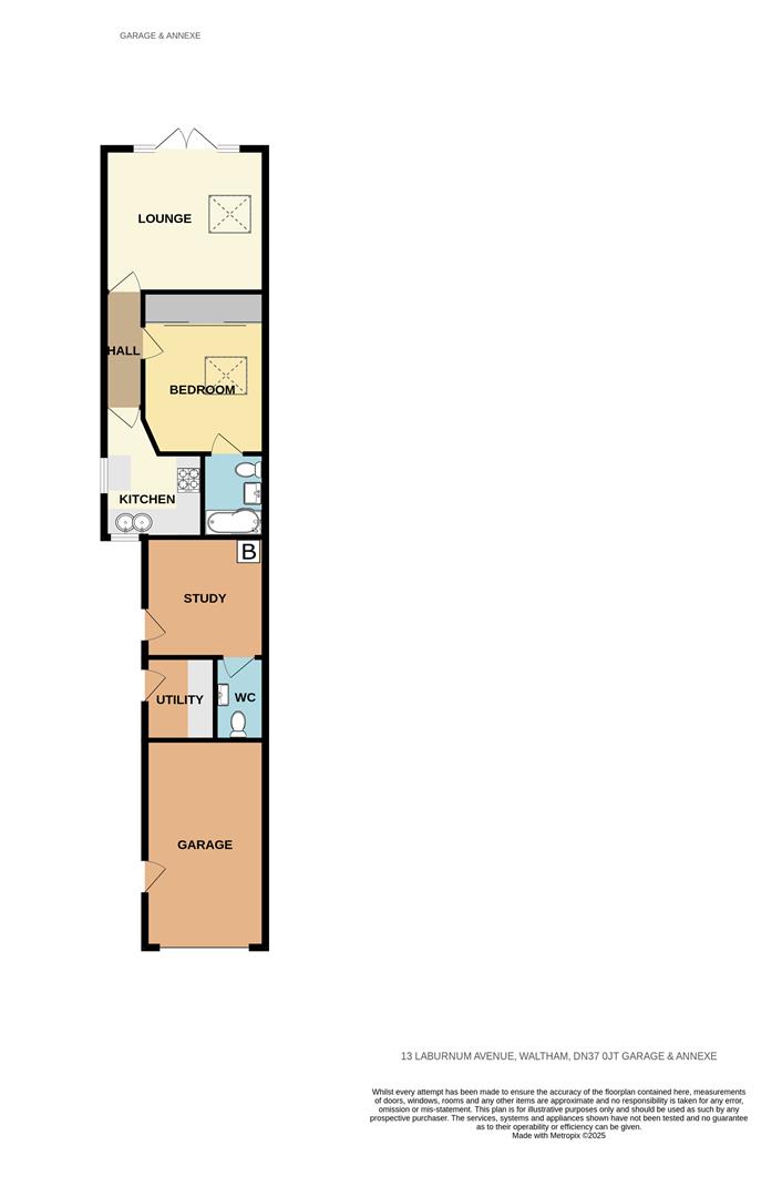 13, Laburnum Avenue, Waltham floorplan