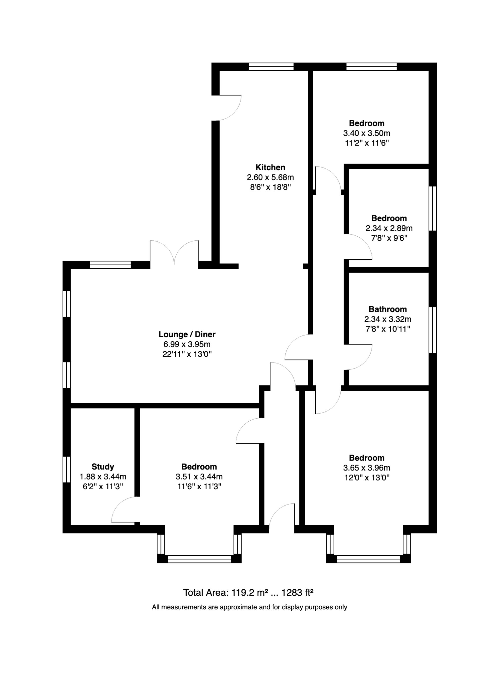 10 Granville Avenue, Preston floorplan