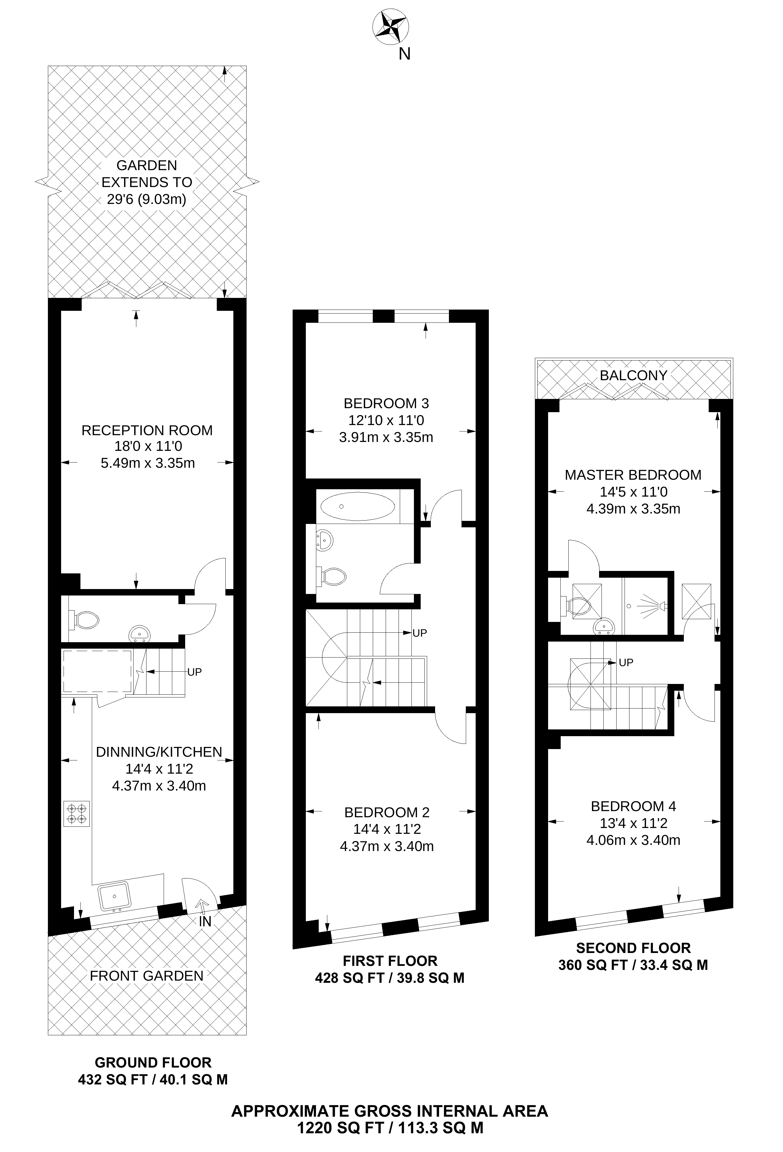 Upland Road, East Dulwich, London SE22, 4 bedroom terraced house to rent 55607371 PrimeLocation