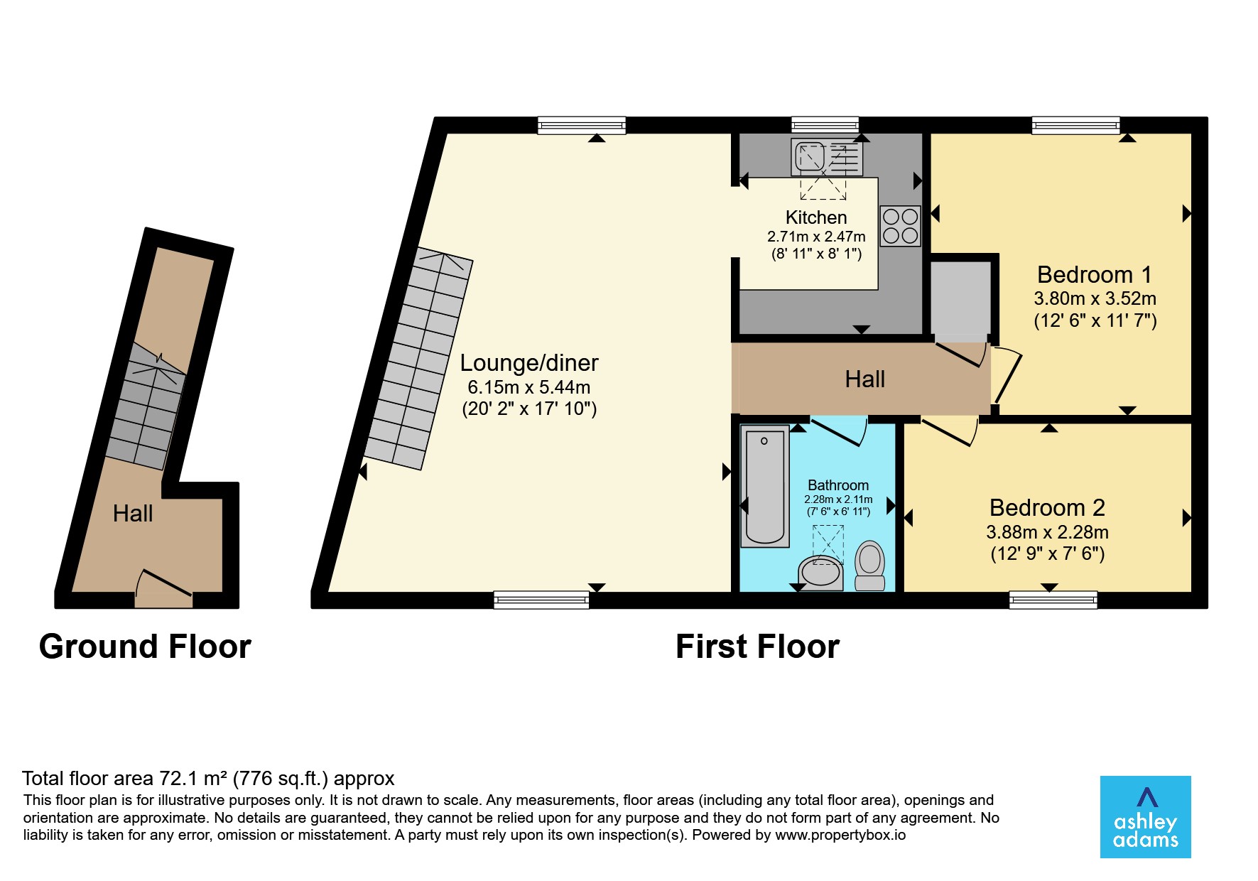 15, Church View Lane, Derby floorplan
