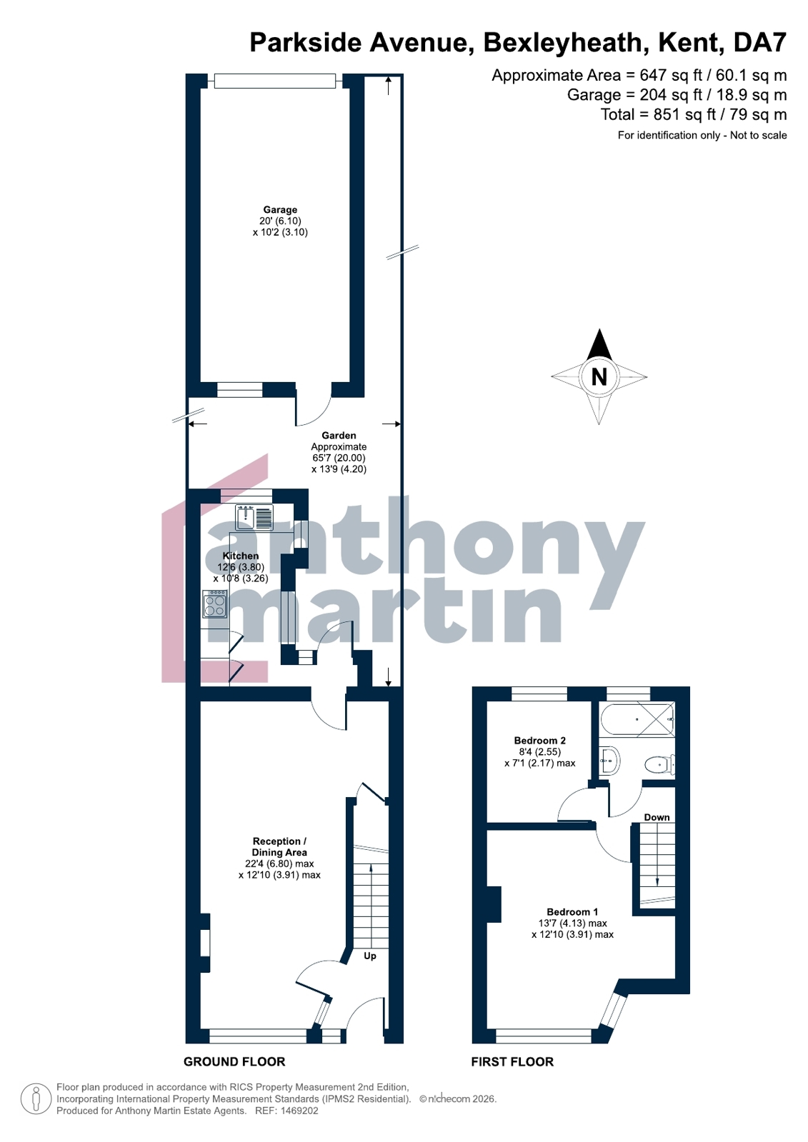 247, Parkside Avenue, Kent floorplan