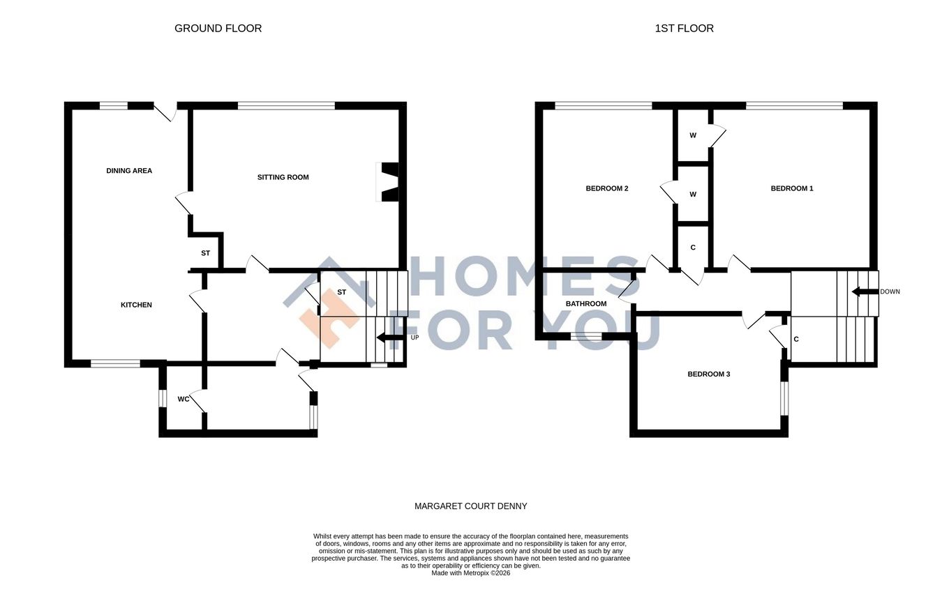 11, Margaret Court, Denny floorplan
