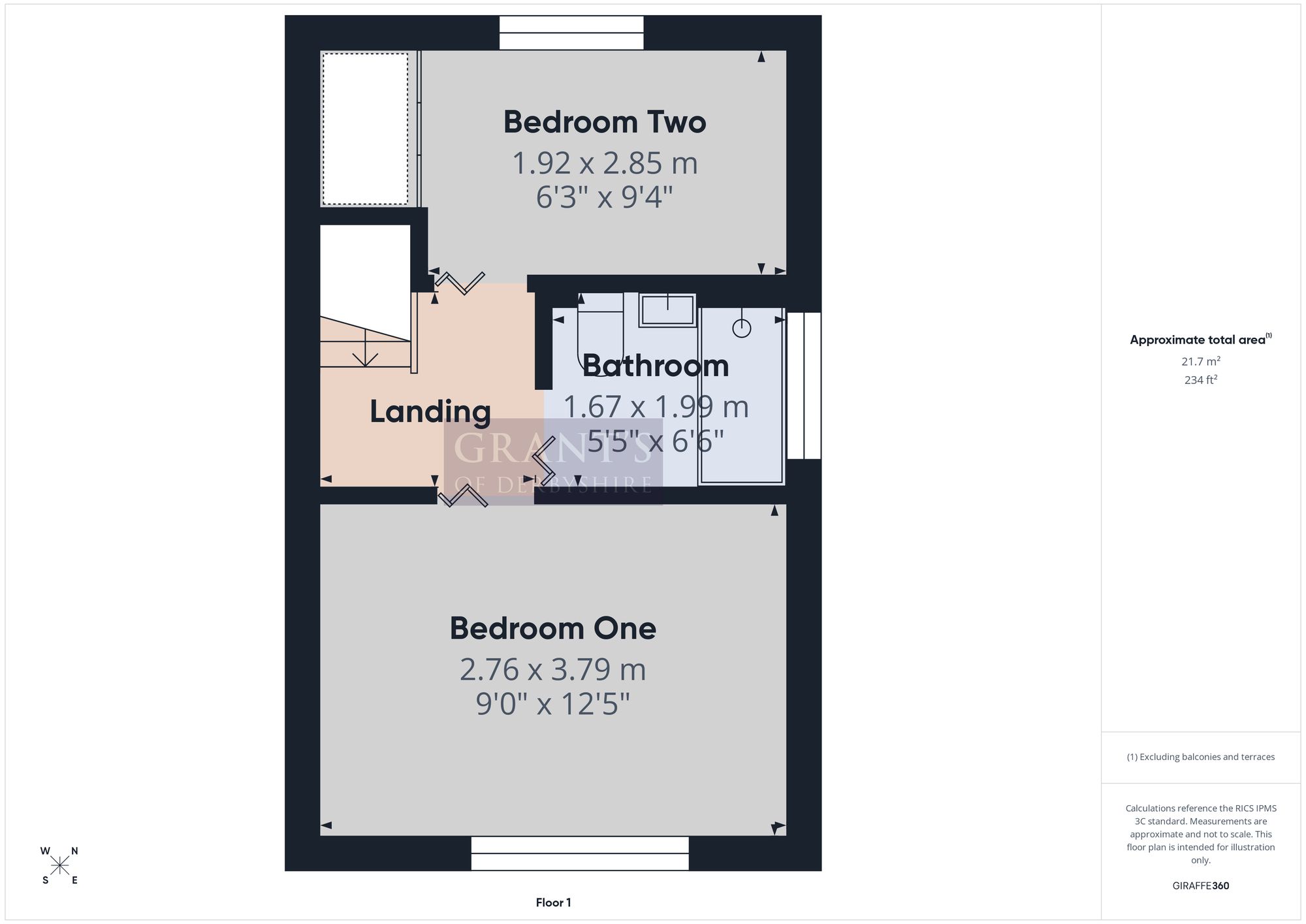 10 Crabtree Close, Matlock floorplan