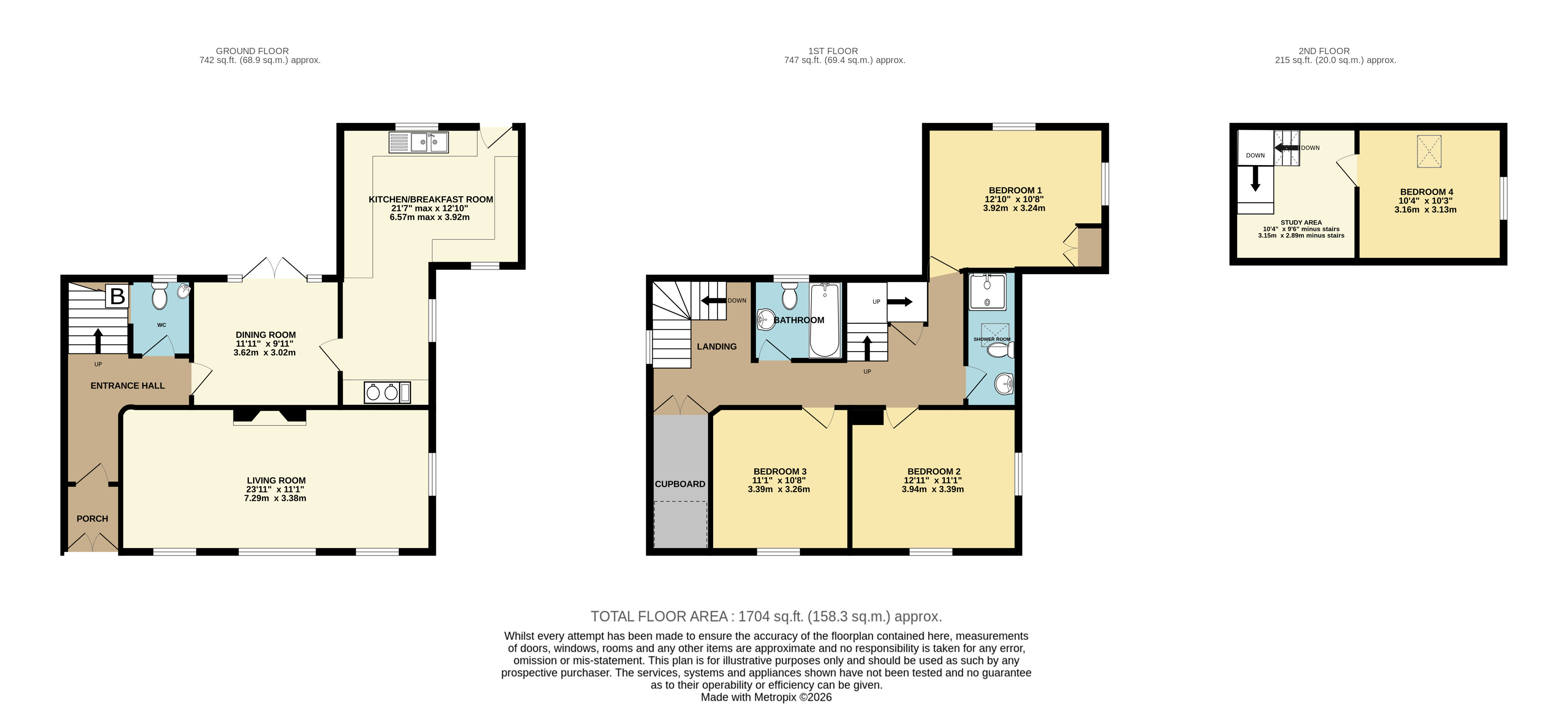 56, Marlpit Lane, Seaton floorplan