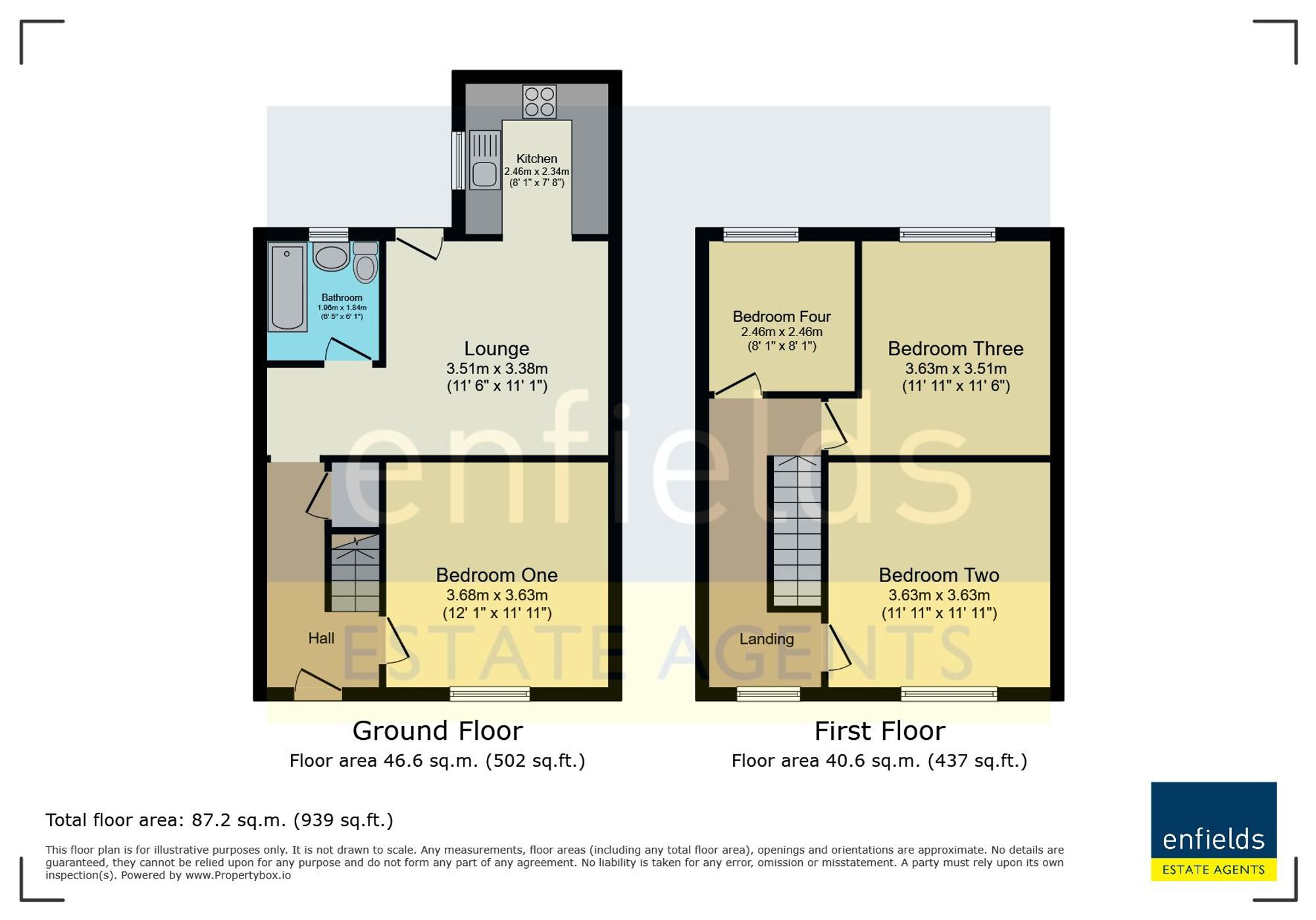 15 Victoria Road, Bournemouth floorplan