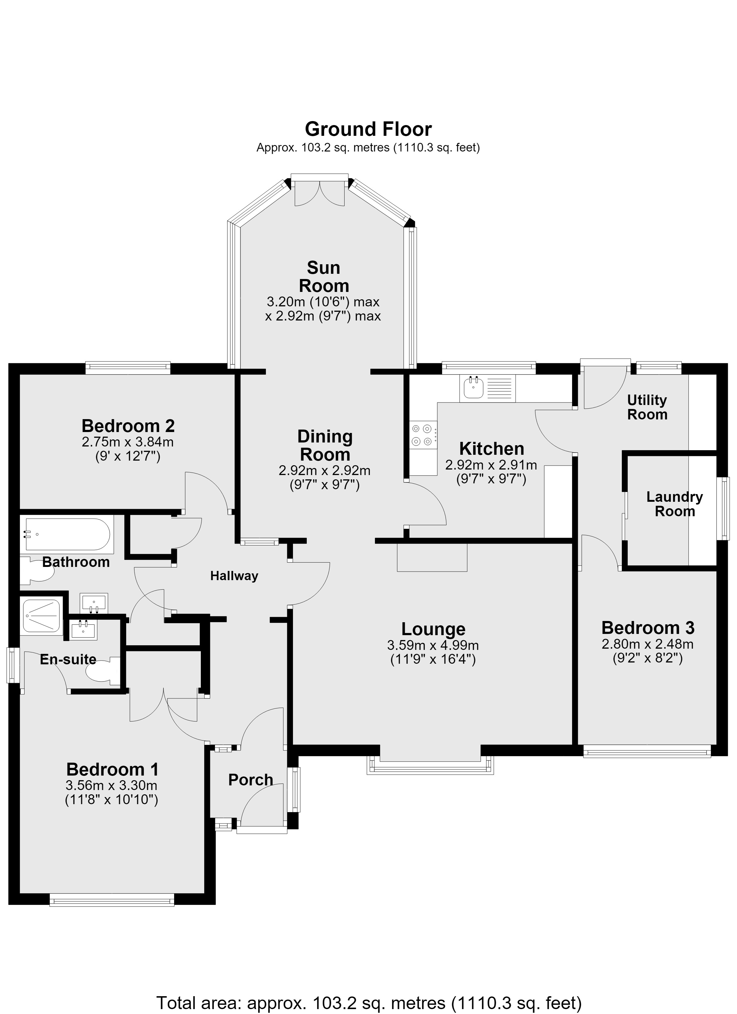 18, Bonnetable Road, Horncastle floorplan