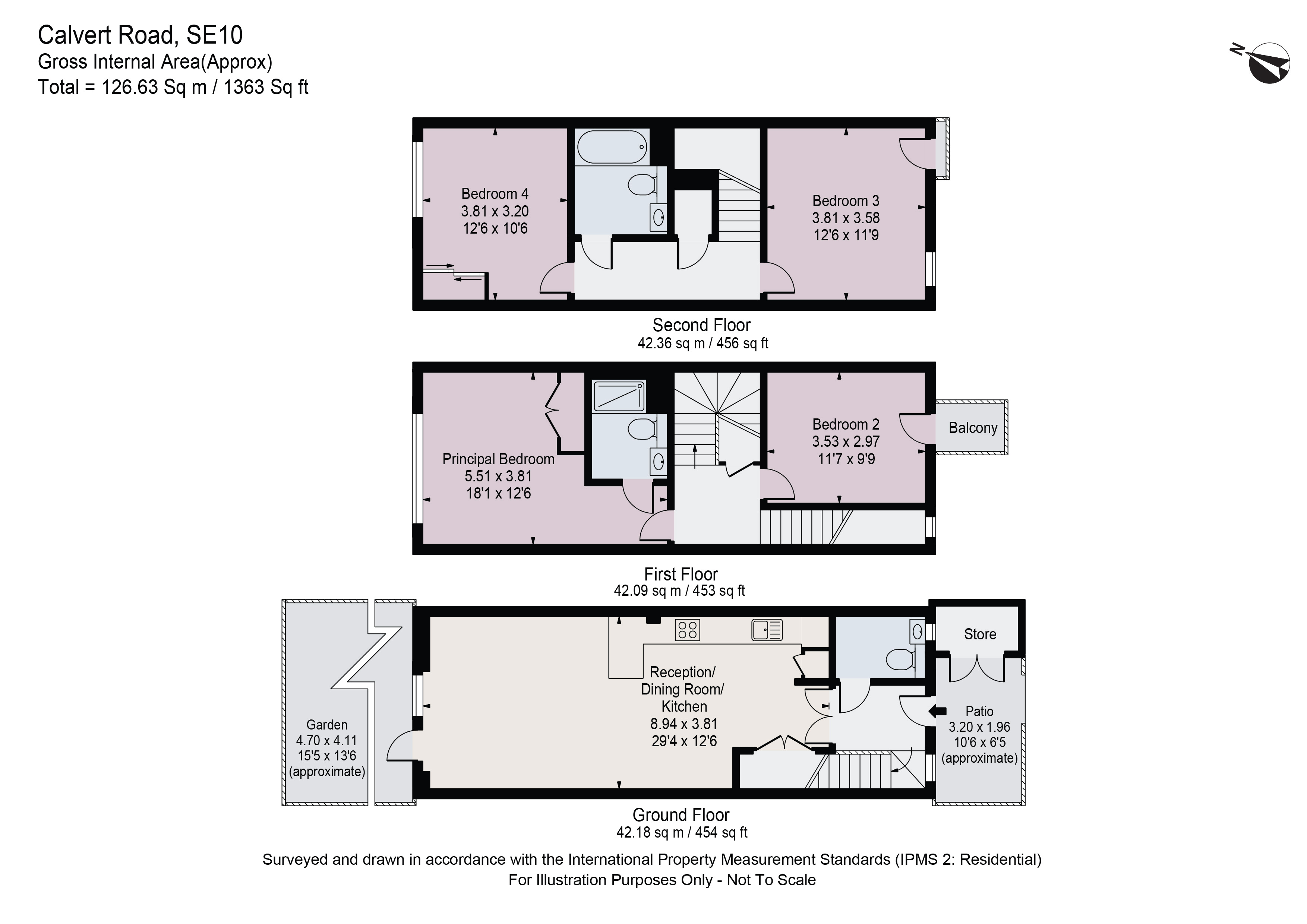 Calvert Road, Greenwich, London SE10, 4 bedroom terraced house for sale 61586080 PrimeLocation
