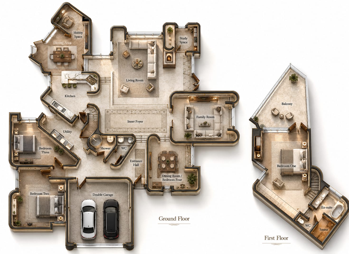 Woodlands, Haggnook Wood, Nottingham floorplan