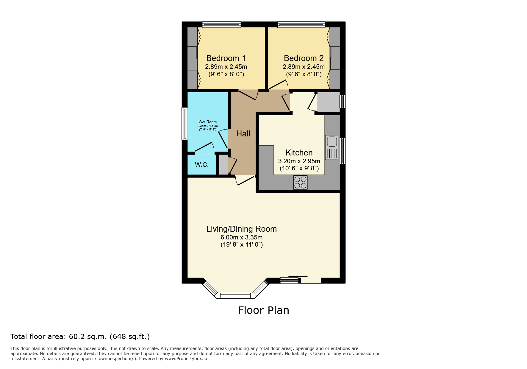 16, Park View Way, Devon floorplan