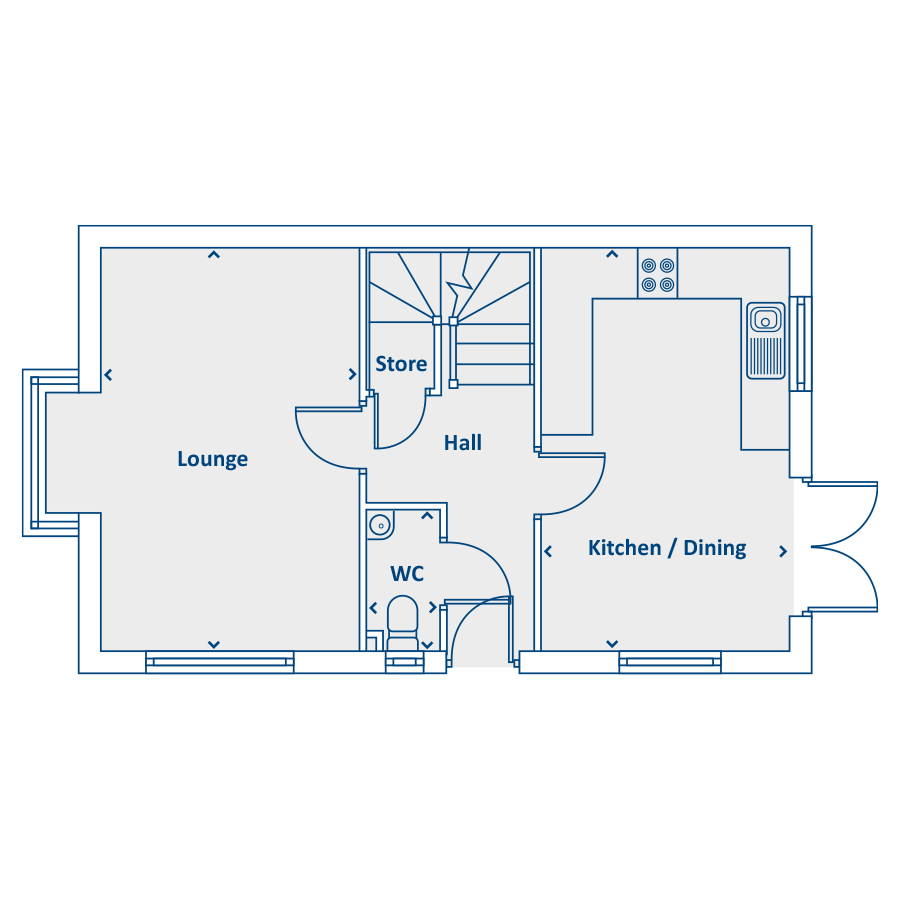 Plot 234, Stalling's Place, Oak Lane, Kingswinford floorplan