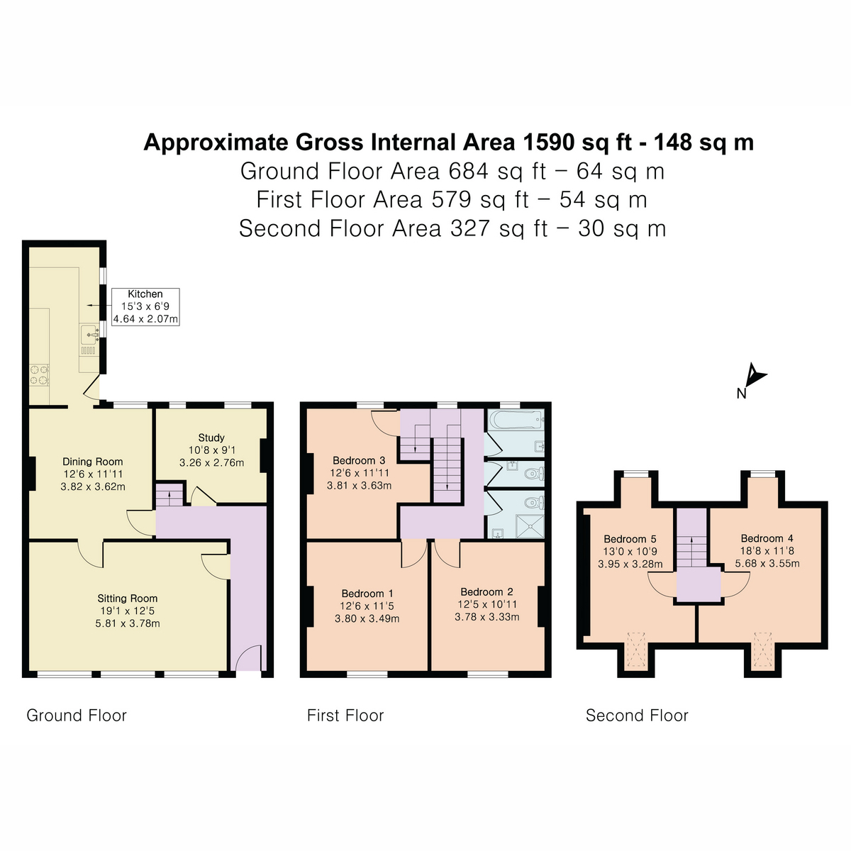 63, Vicarage Road, New Hinksey floorplan