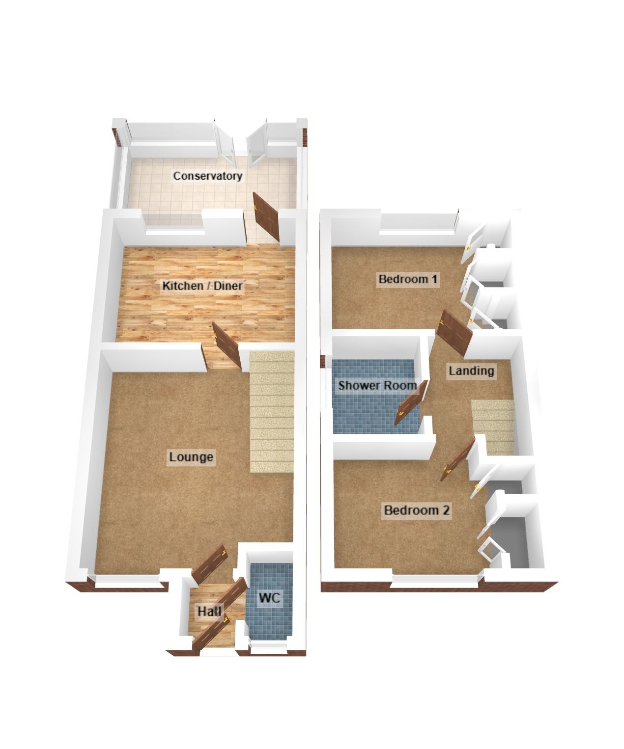 17, Ty'N Y Parc, Caerphilly floorplan