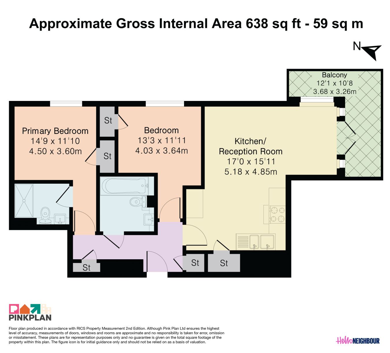 Upper Richmond Road, London floorplan