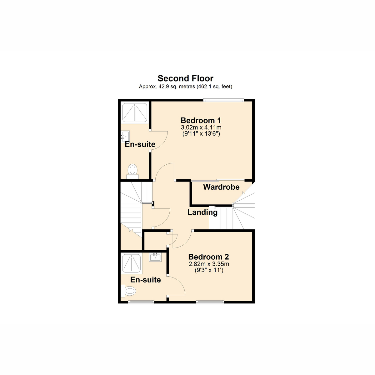 8, Capricorn Way, Plymouth floorplan