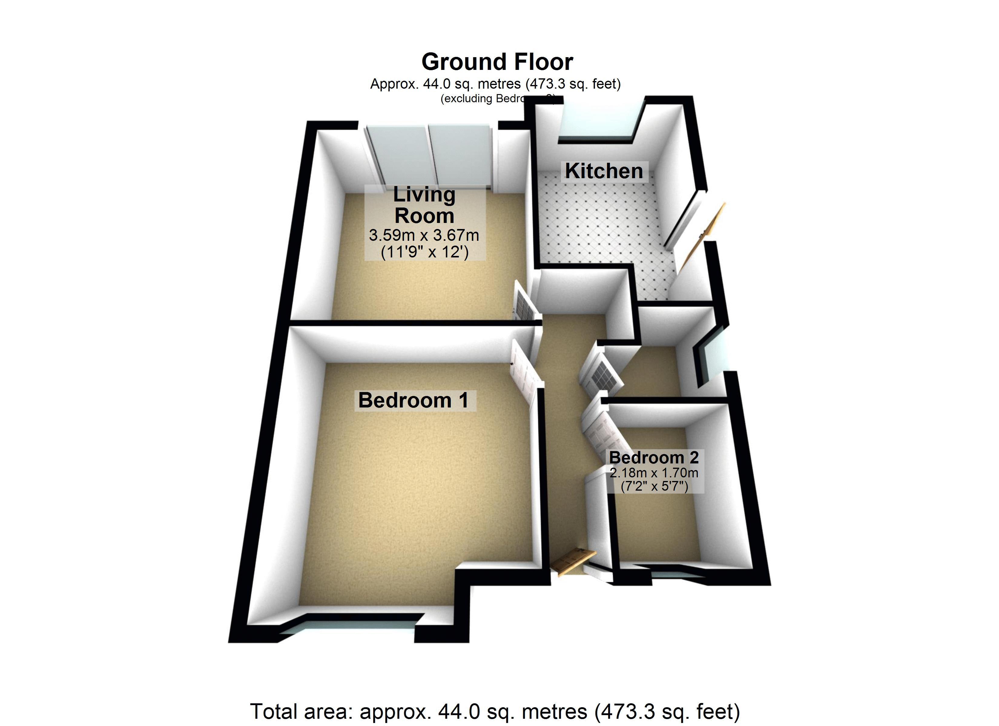 40, Ivy Close, Harrow floorplan