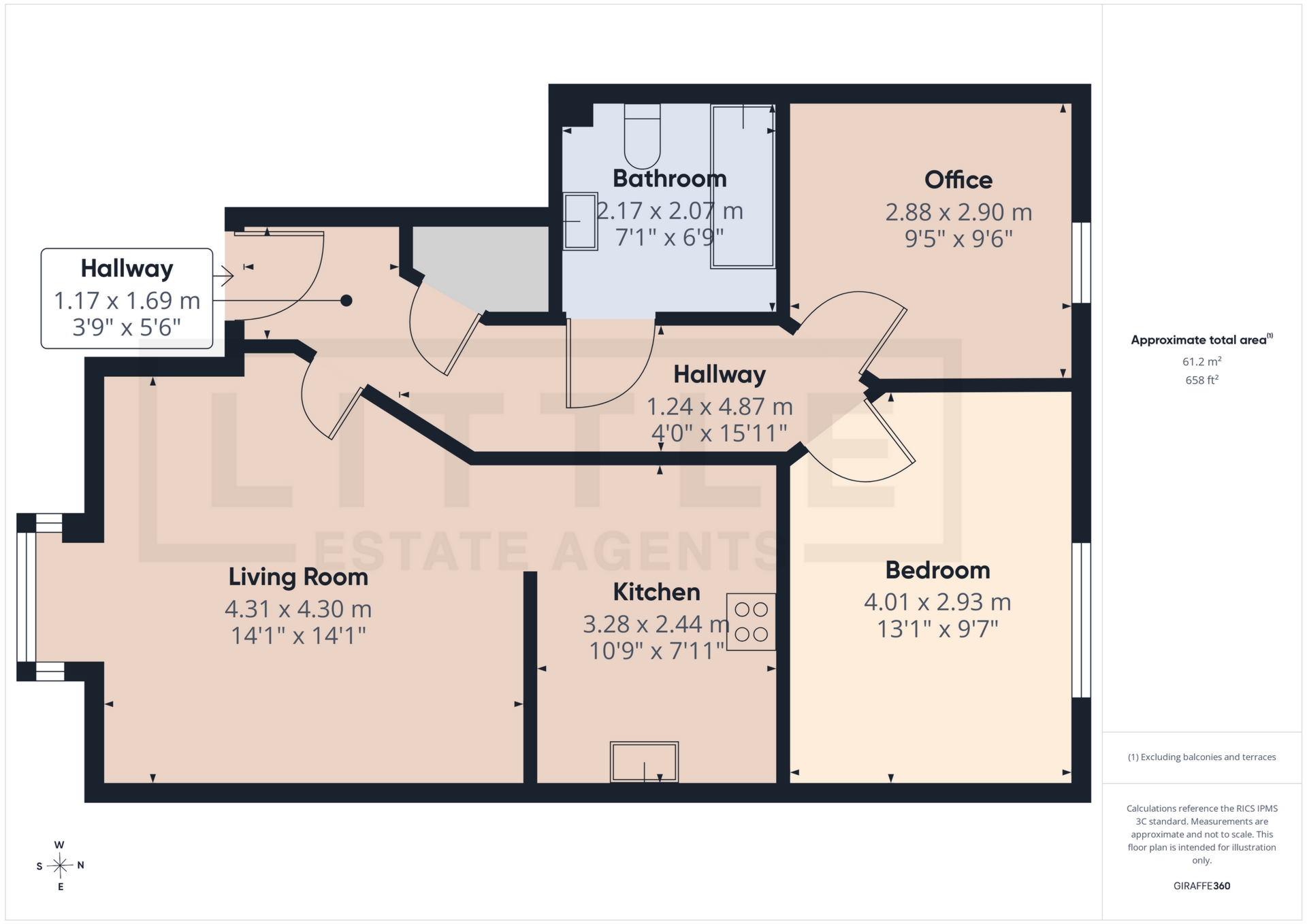 6, Maple Court, Prescot floorplan