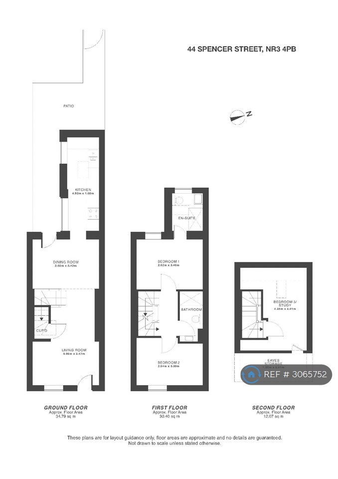 Spencer Street, Norwich floorplan