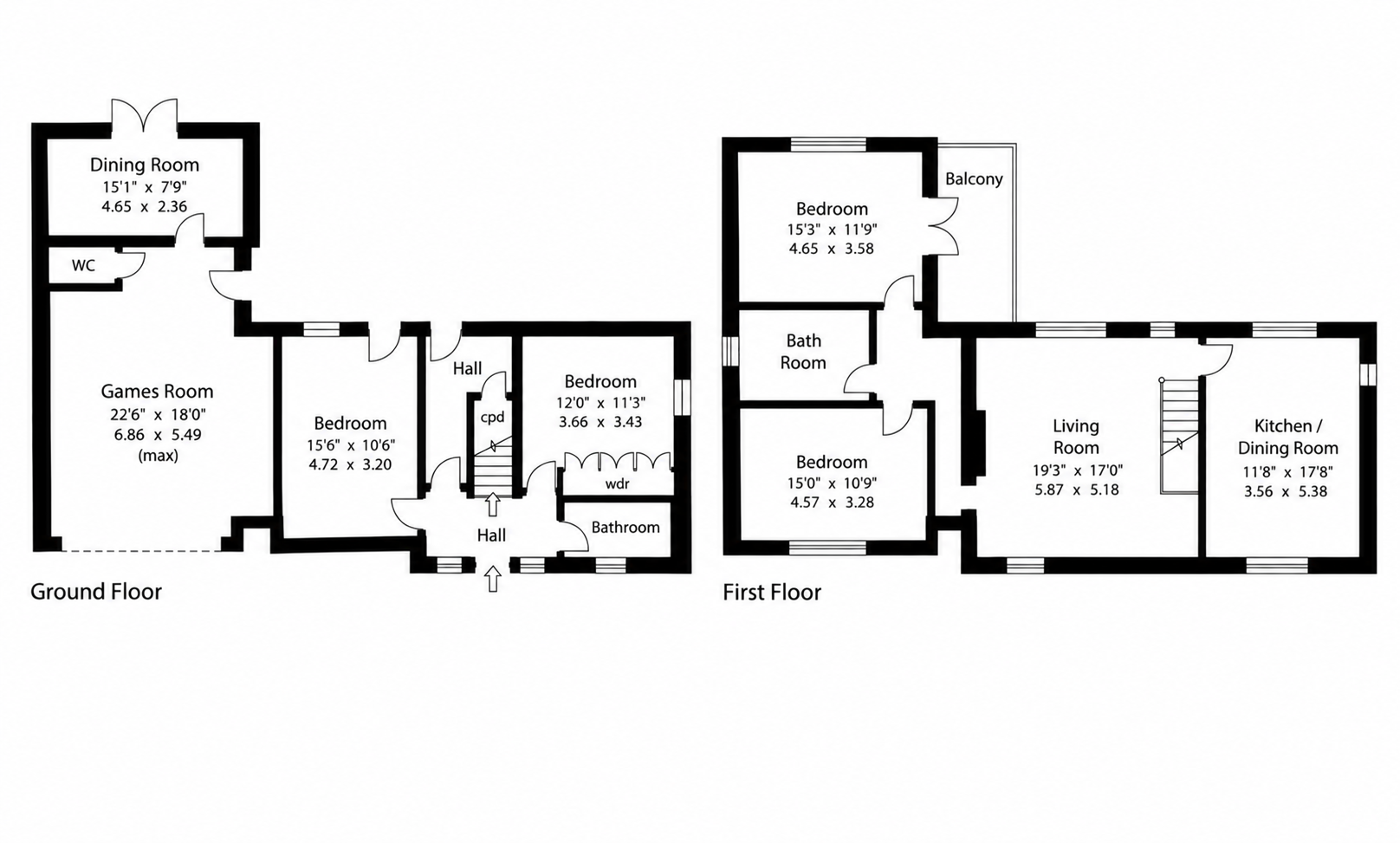 Oak Barn,, Coates Lane, Skipton floorplan