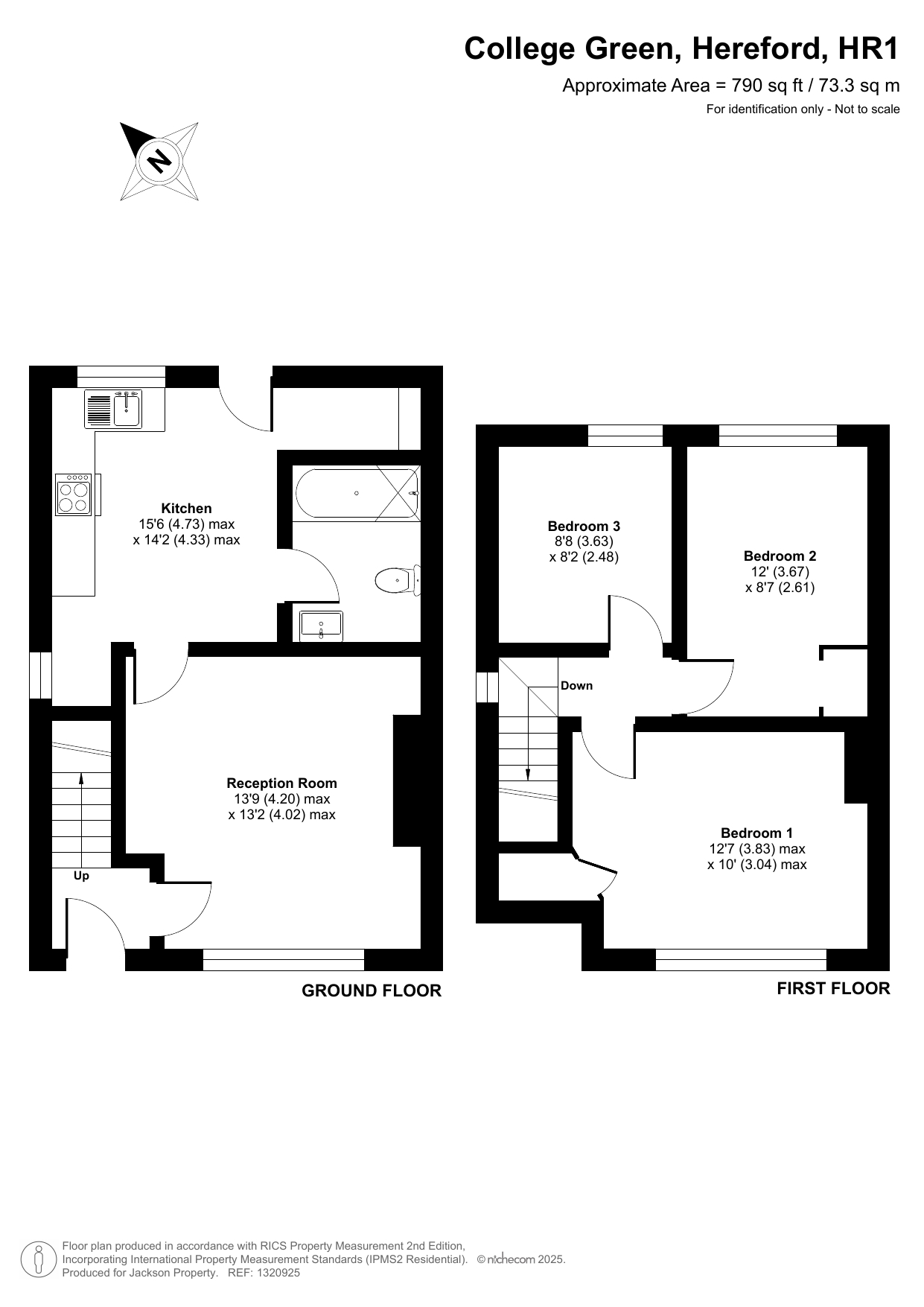 22 College Green, Hereford floorplan