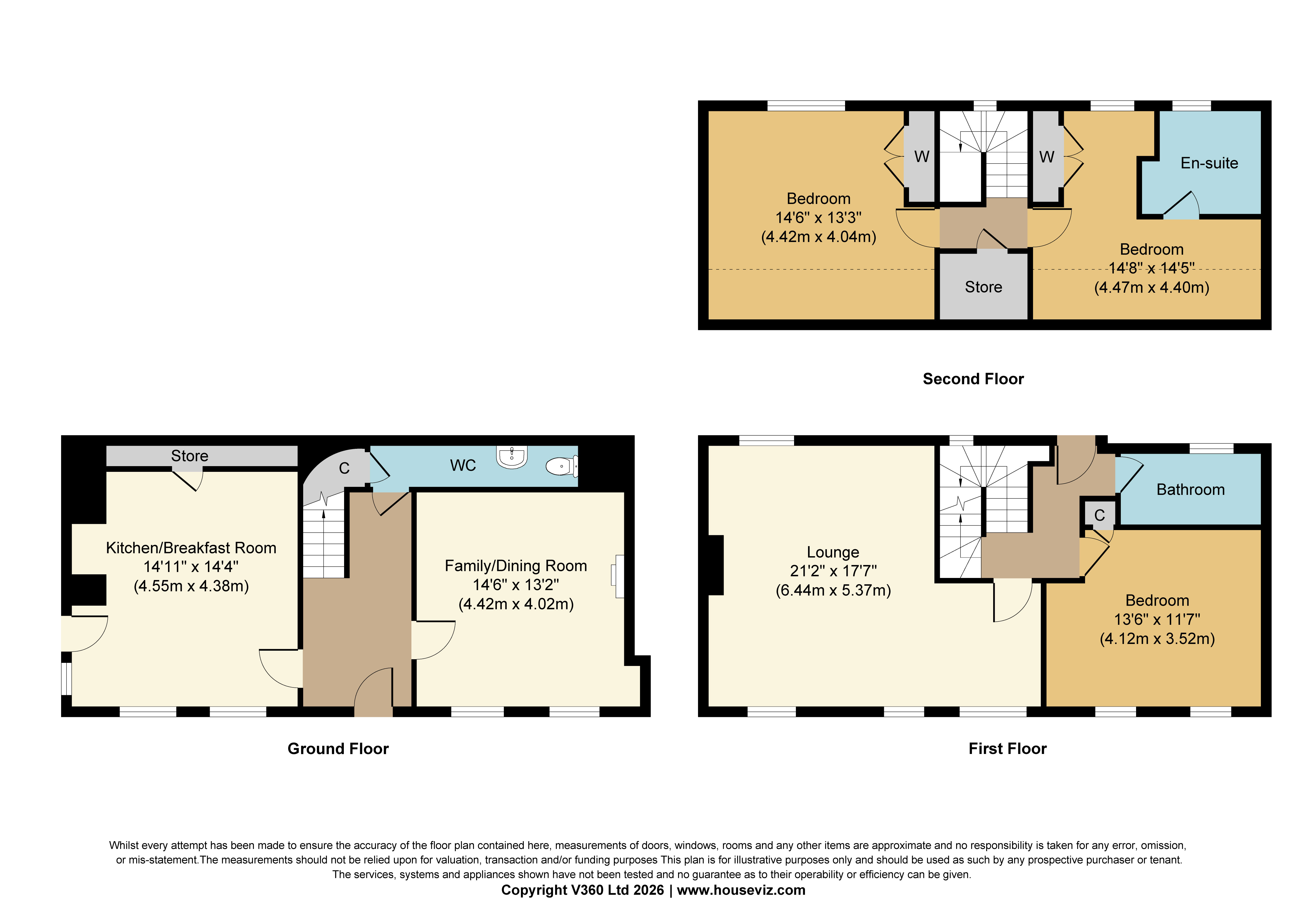 High Brae, Torphichen floorplan