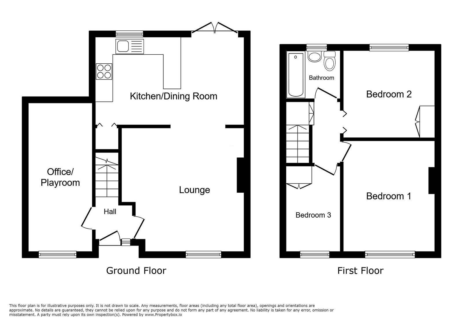26, Cefn Llwyn, Swansea floorplan