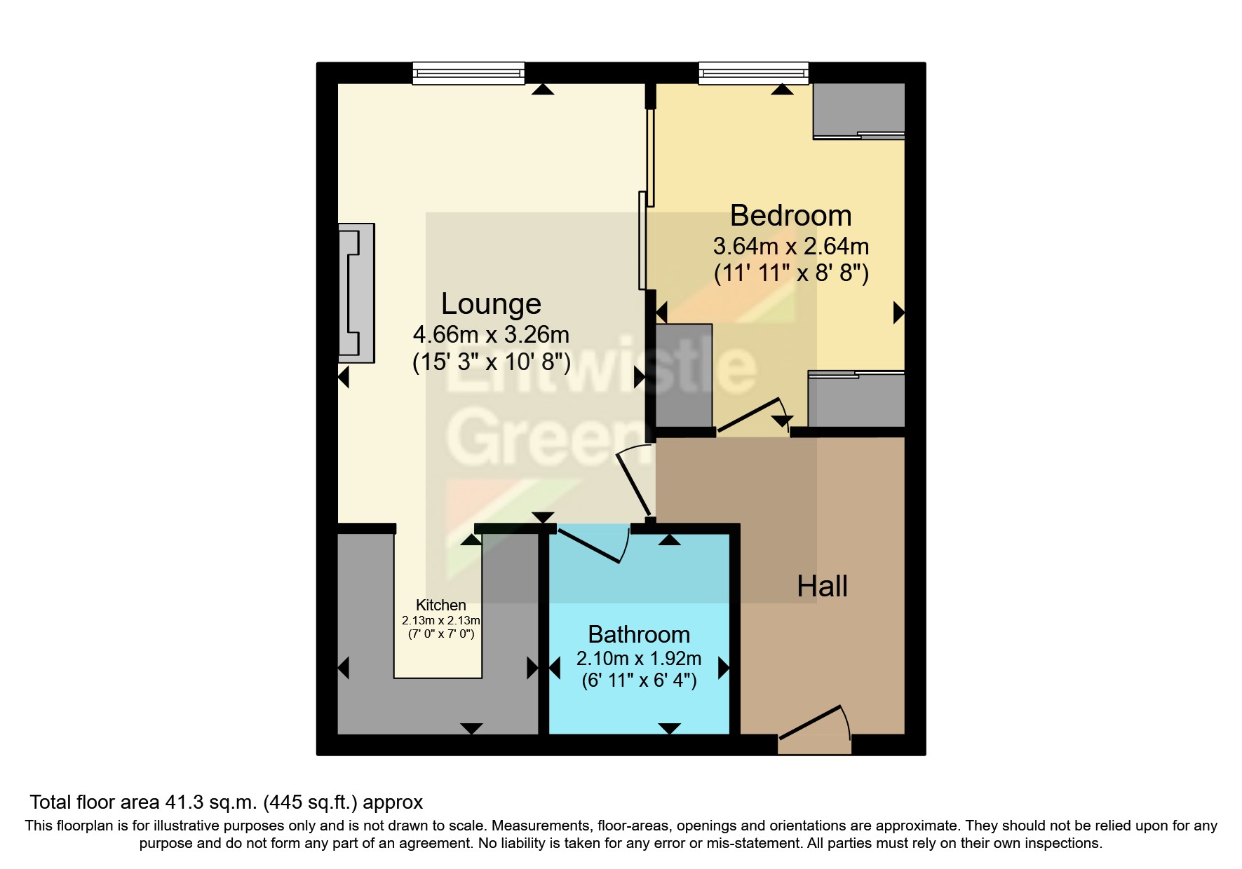 Flat 3, Sandhurst Grange,, Sandhurst Avenue, Lancashire floorplan