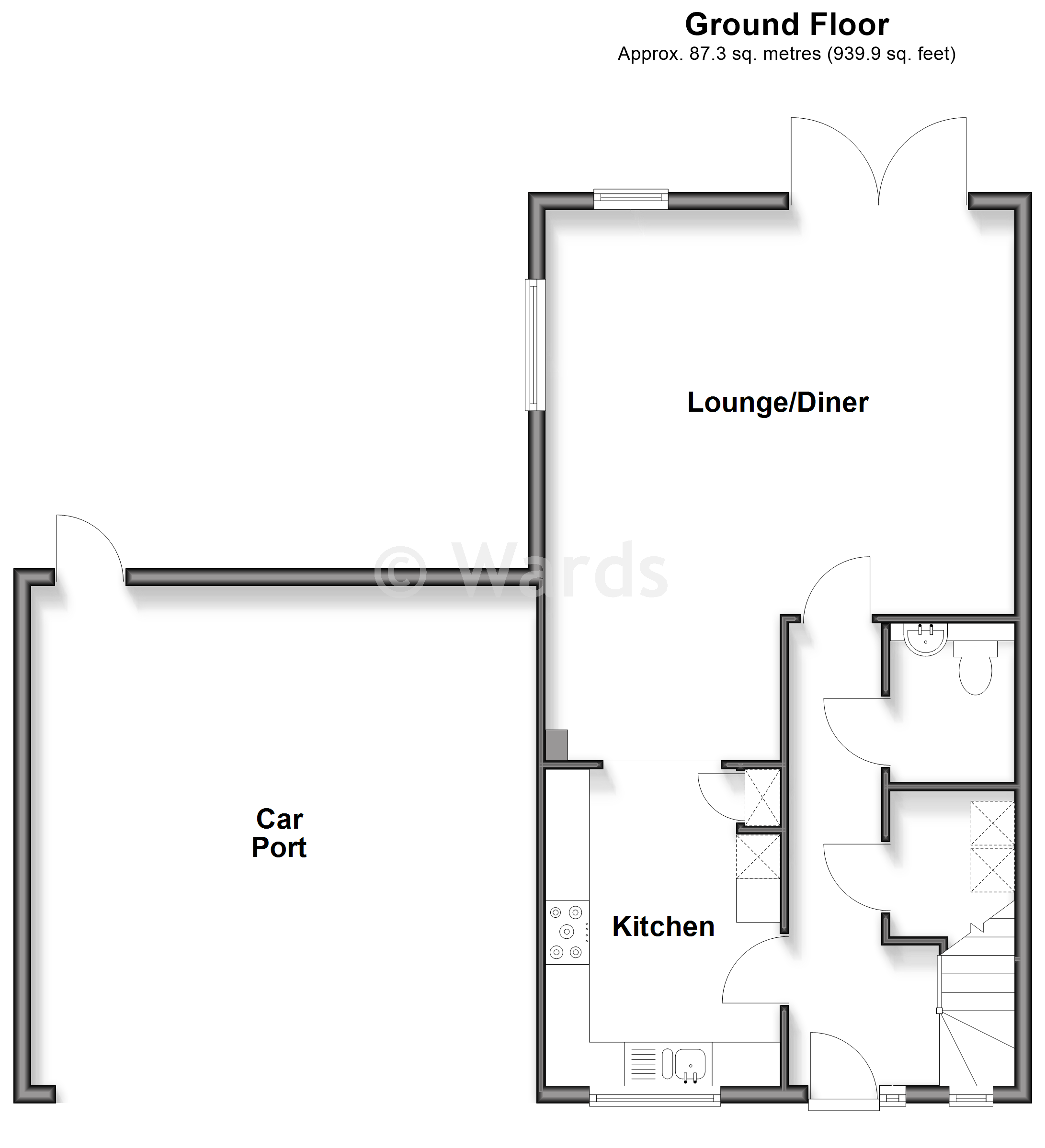 1, Bermuda Road, Whitstable floorplan