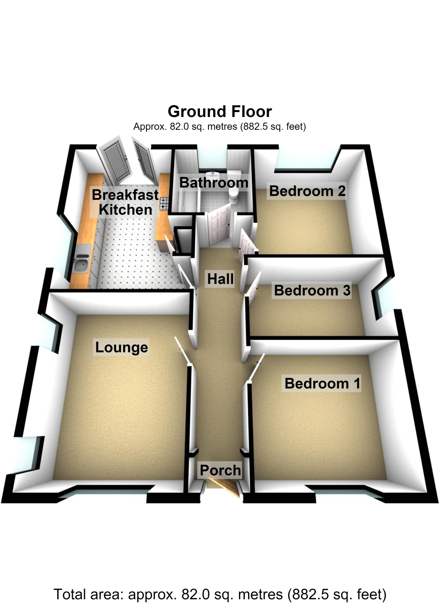 92, ROBIN HOODS WALK, BOSTON floorplan