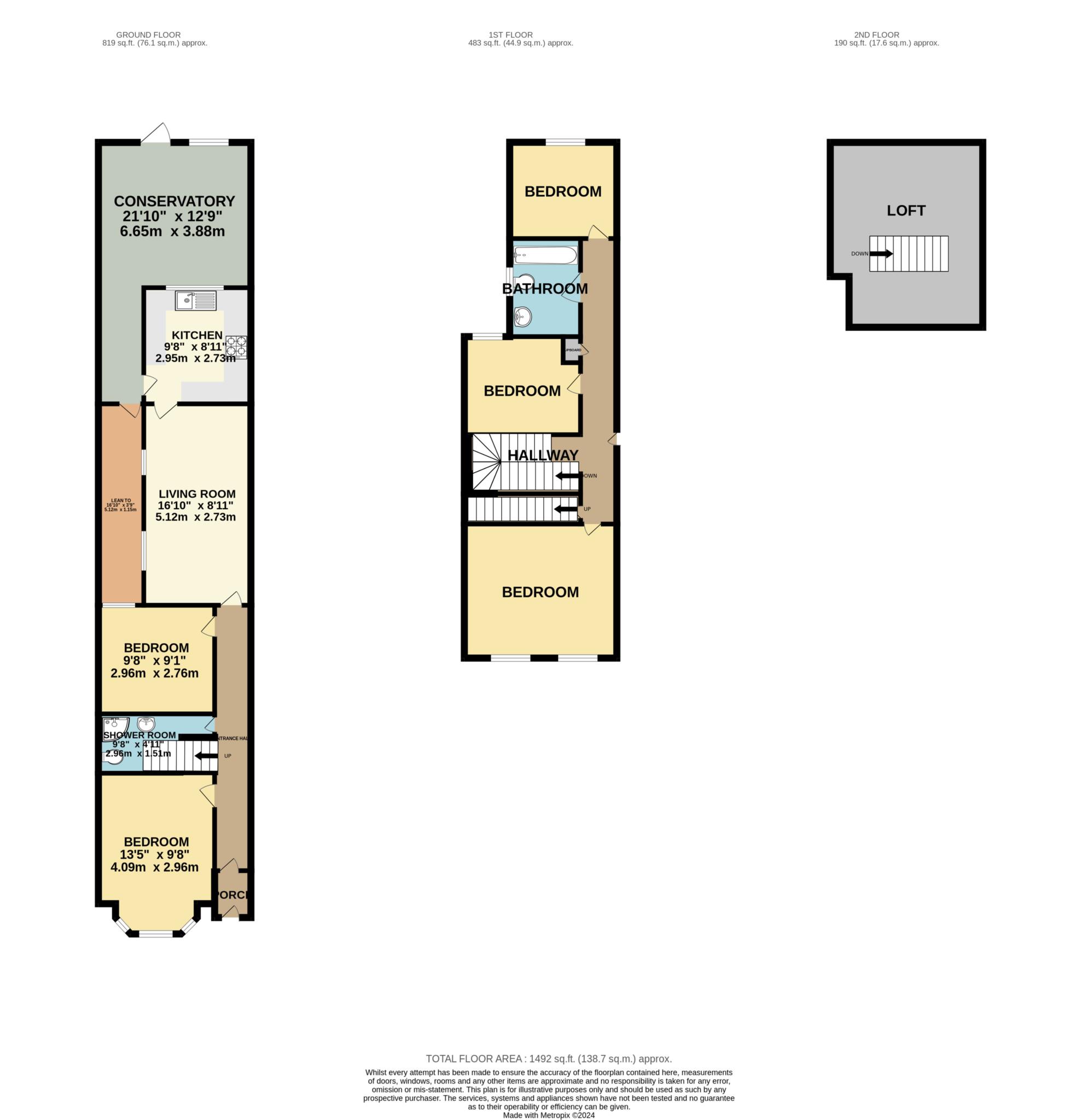 St Bartholomews Road, Reading floorplan