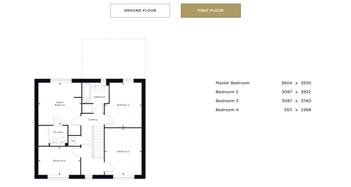 The Marlborough, Meadowsweet Lane, Sunderland floorplan