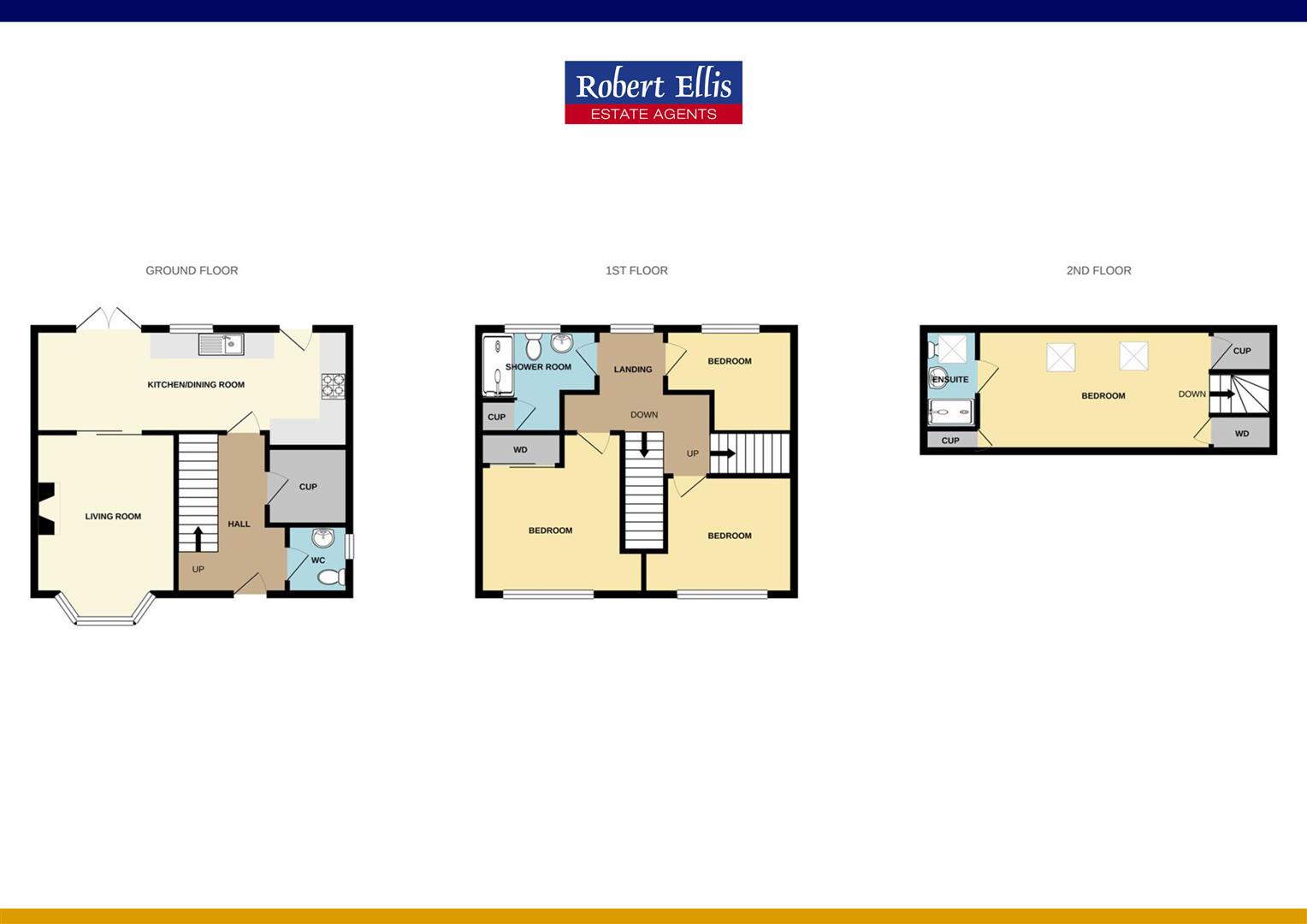62, Rossell Drive, Nottingham floorplan