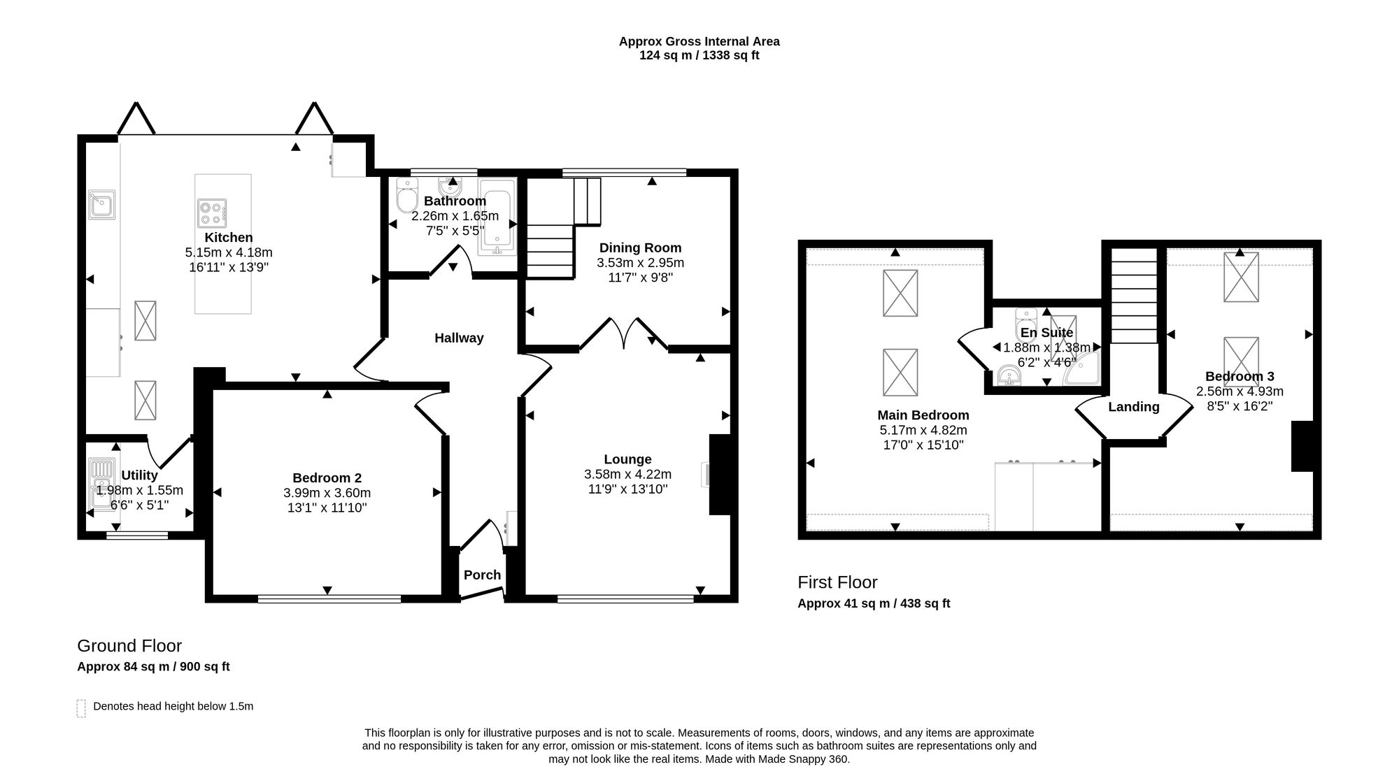 19 Green Lane, Wigan floorplan