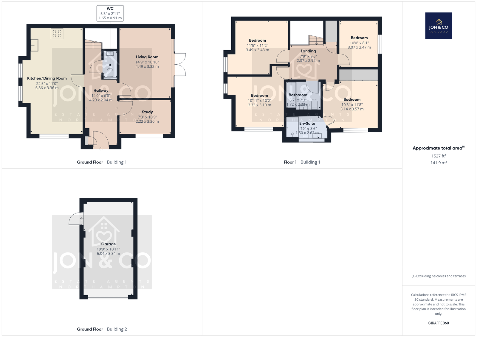 Buxton Way, Northampton floorplan
