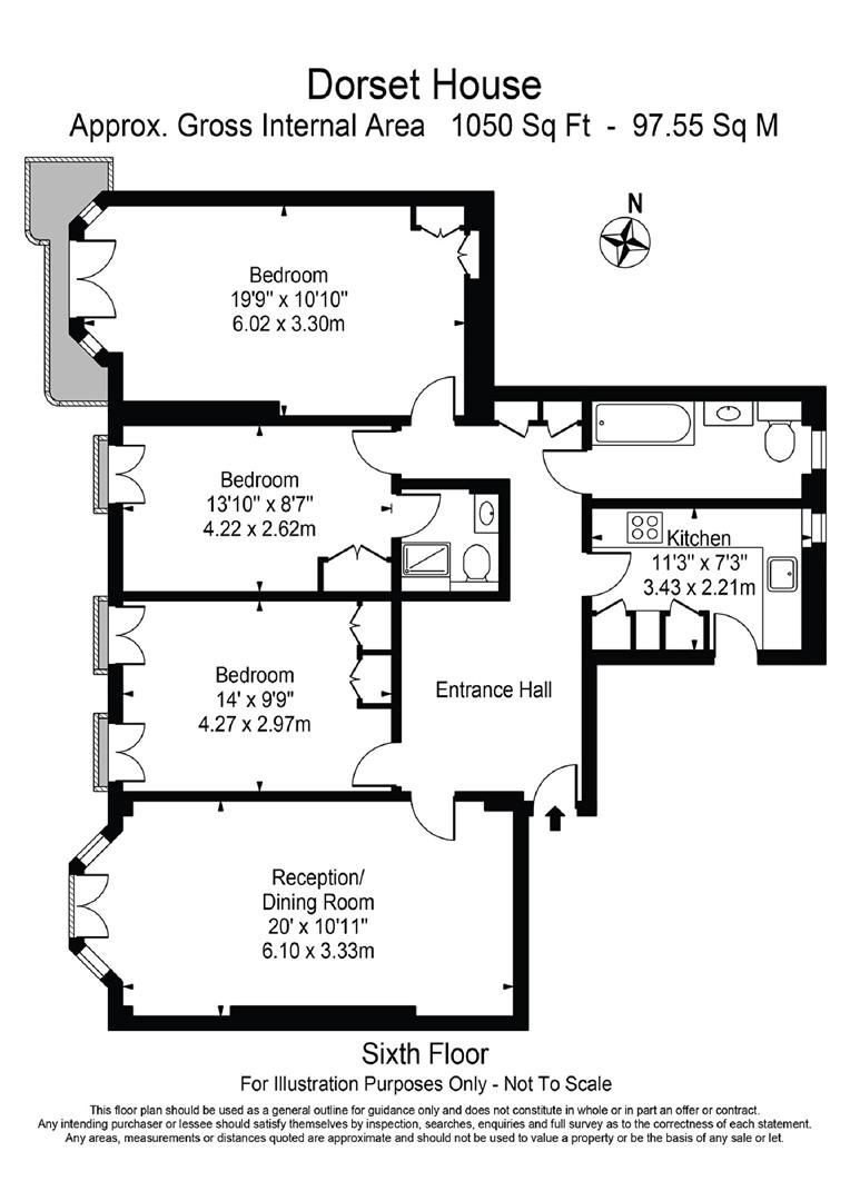 Gloucester Place, London floorplan