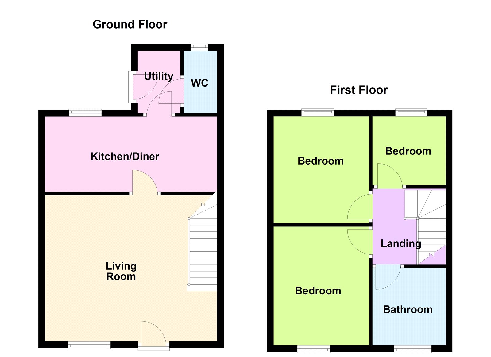 42, Parklands, Tenby floorplan