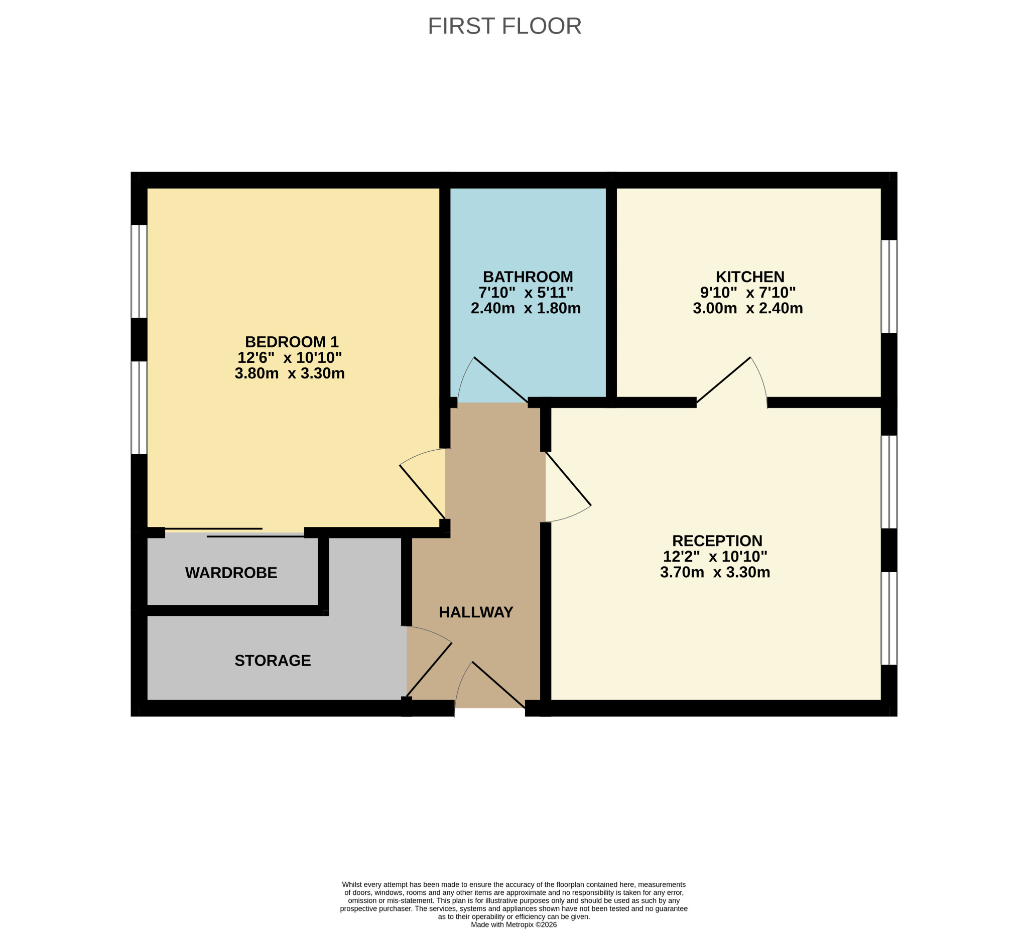 1/3 70 Carham Drive, Glasgow, City of Glasgow floorplan
