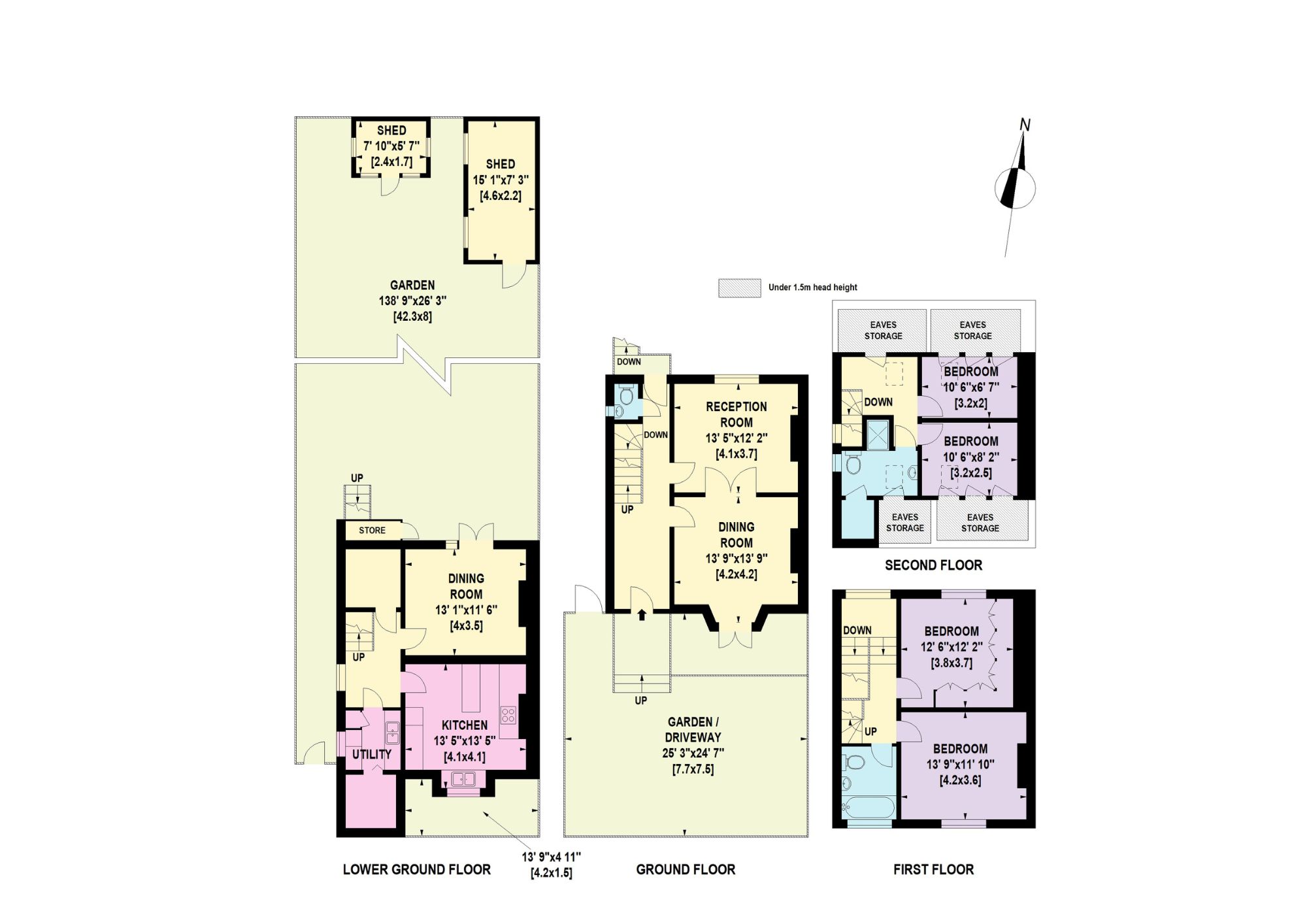 49, Park Hall Road, London floorplan