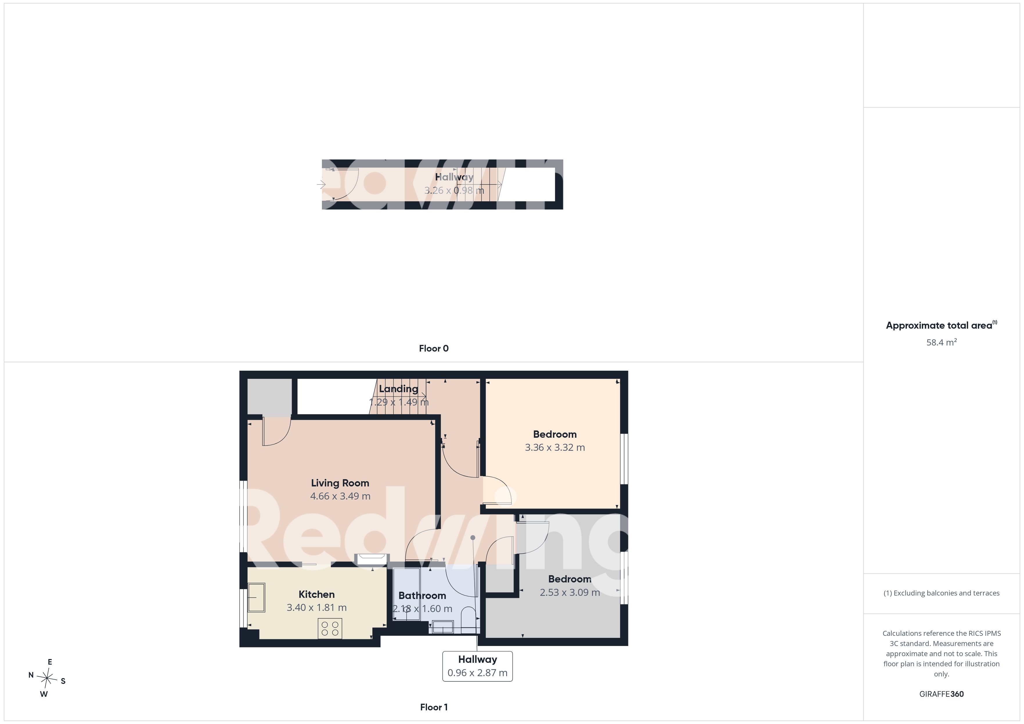Flat 37, Bedford Court,, Vivian Drive, Merseyside floorplan