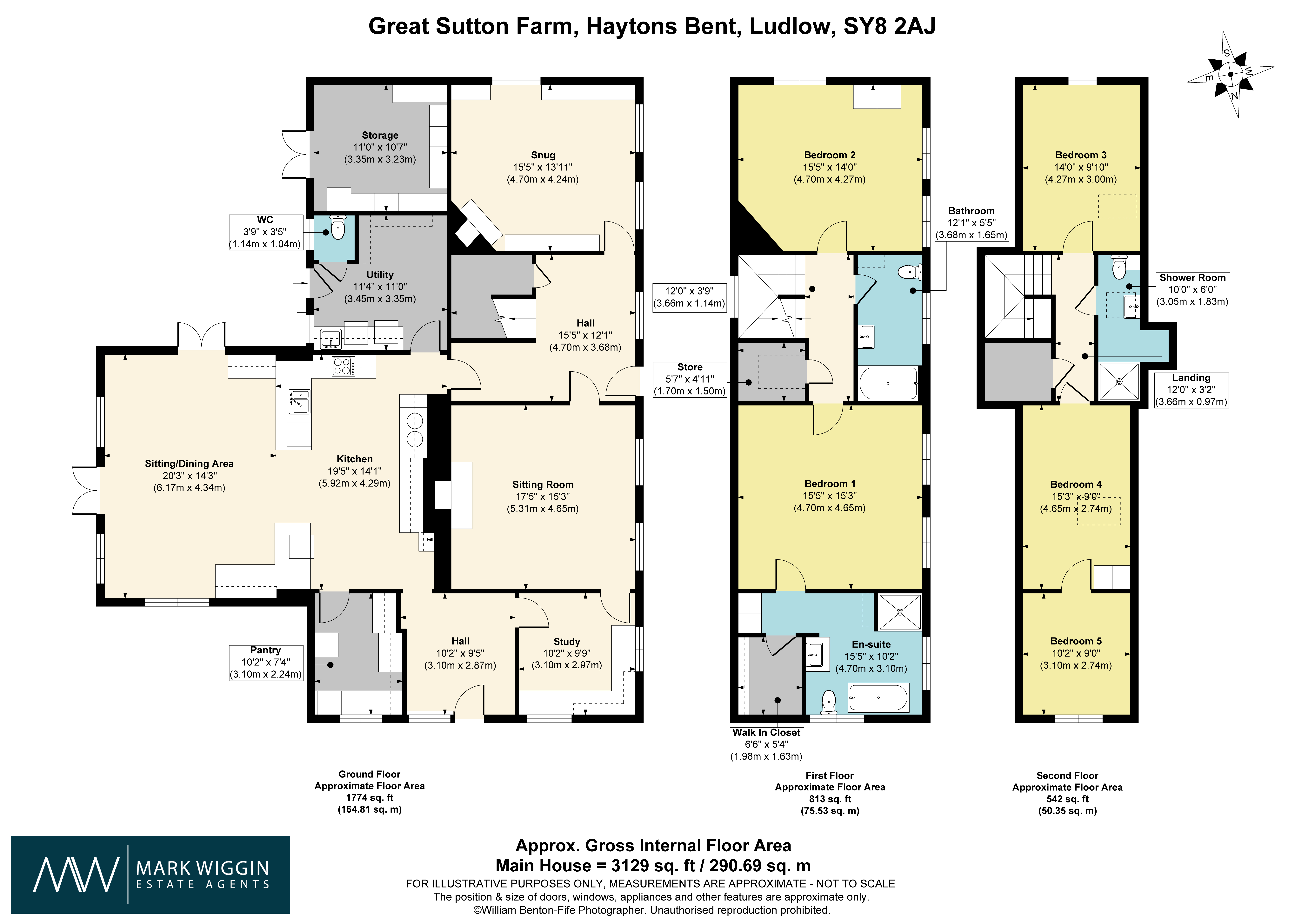 Great Sutton Farm,, Sutton, Ludlow floorplan