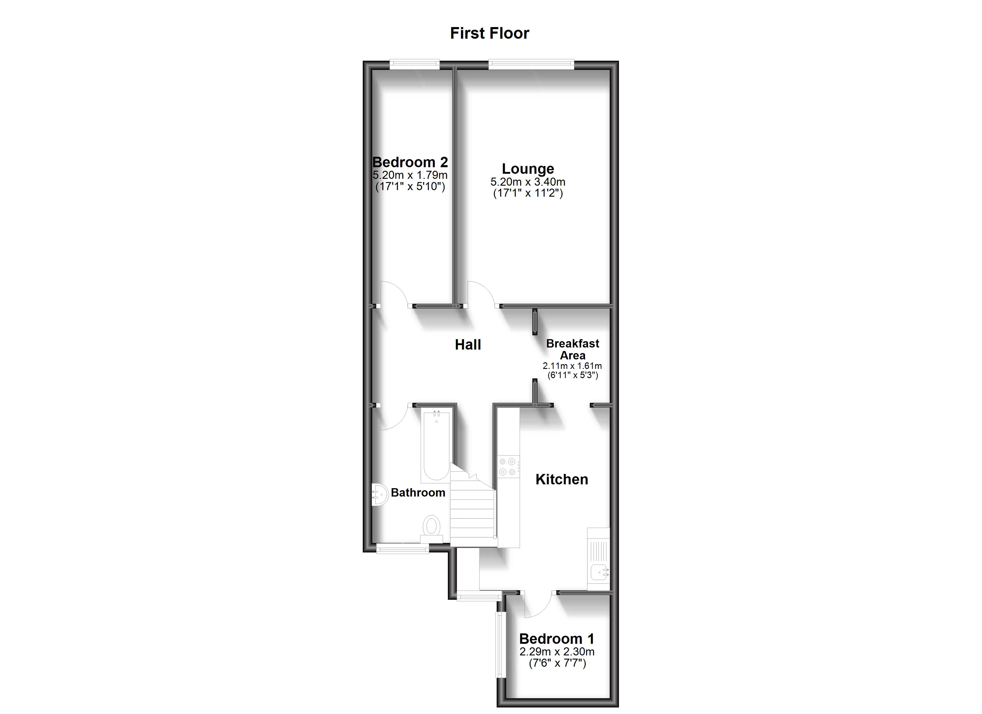 High Street, Shanklin PO37, 2 bedroom flat to rent 66529674