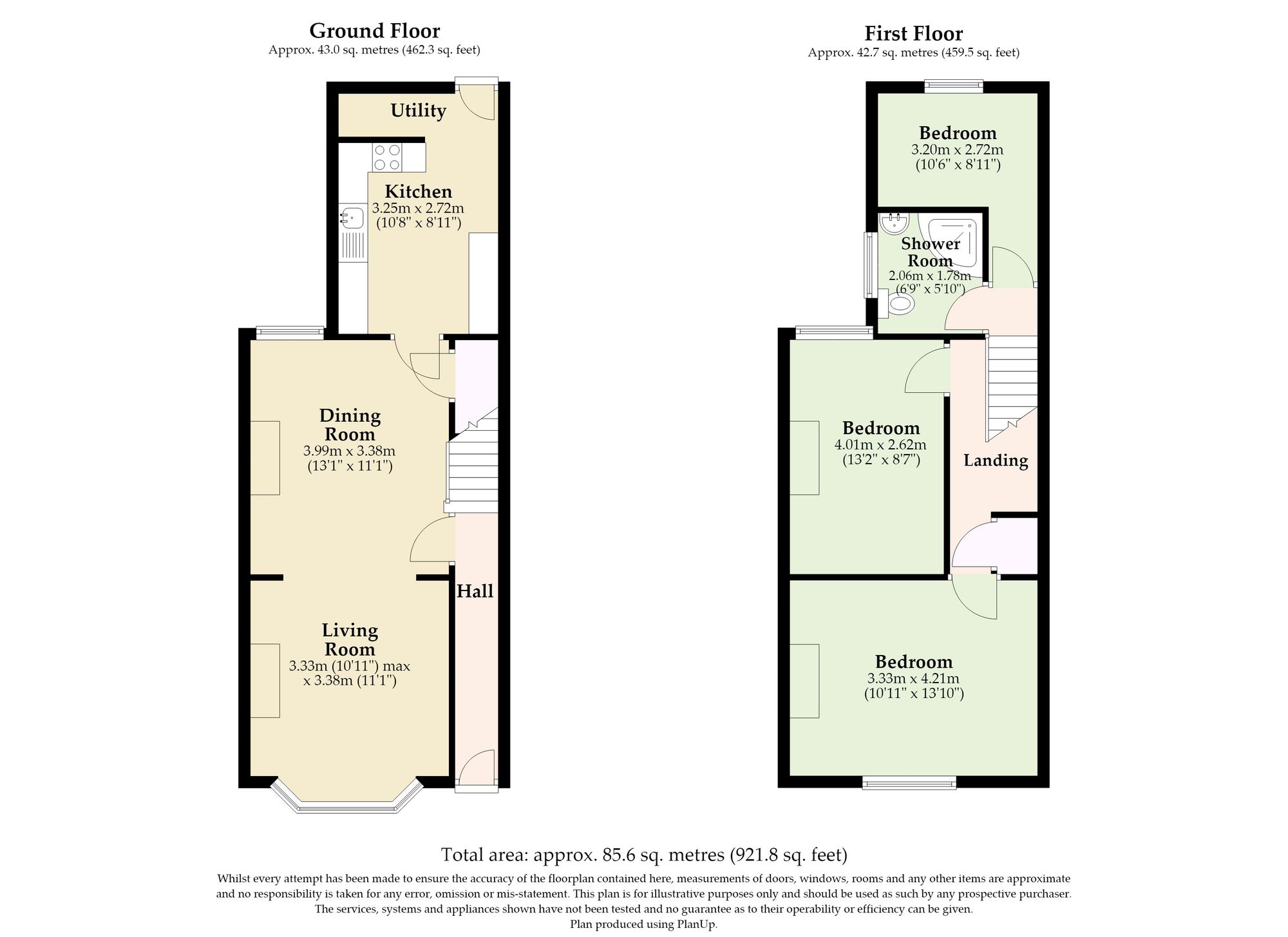 10 Queens Road, Lowestoft floorplan