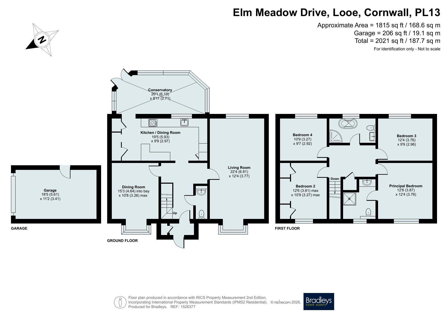 Looe Cornwall, Cornwall floorplan