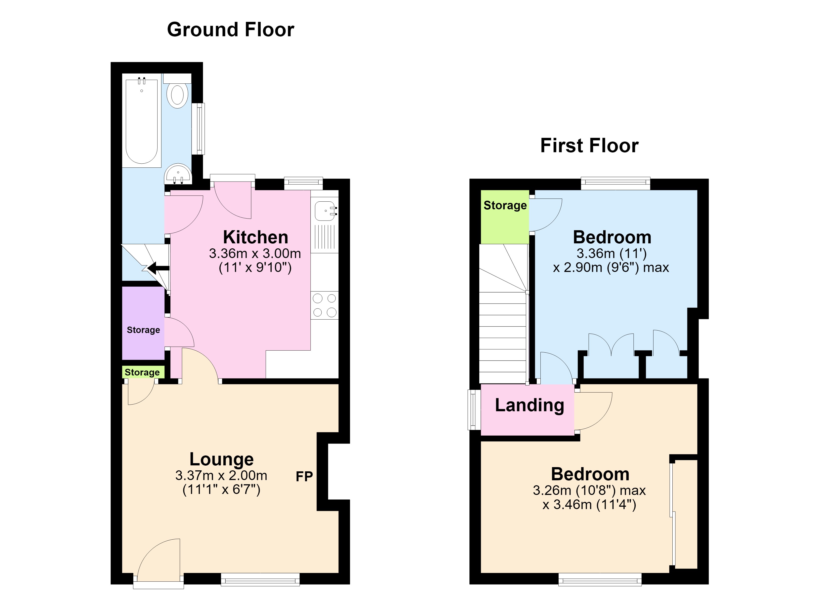 146, Wellington Street, Nottingham floorplan