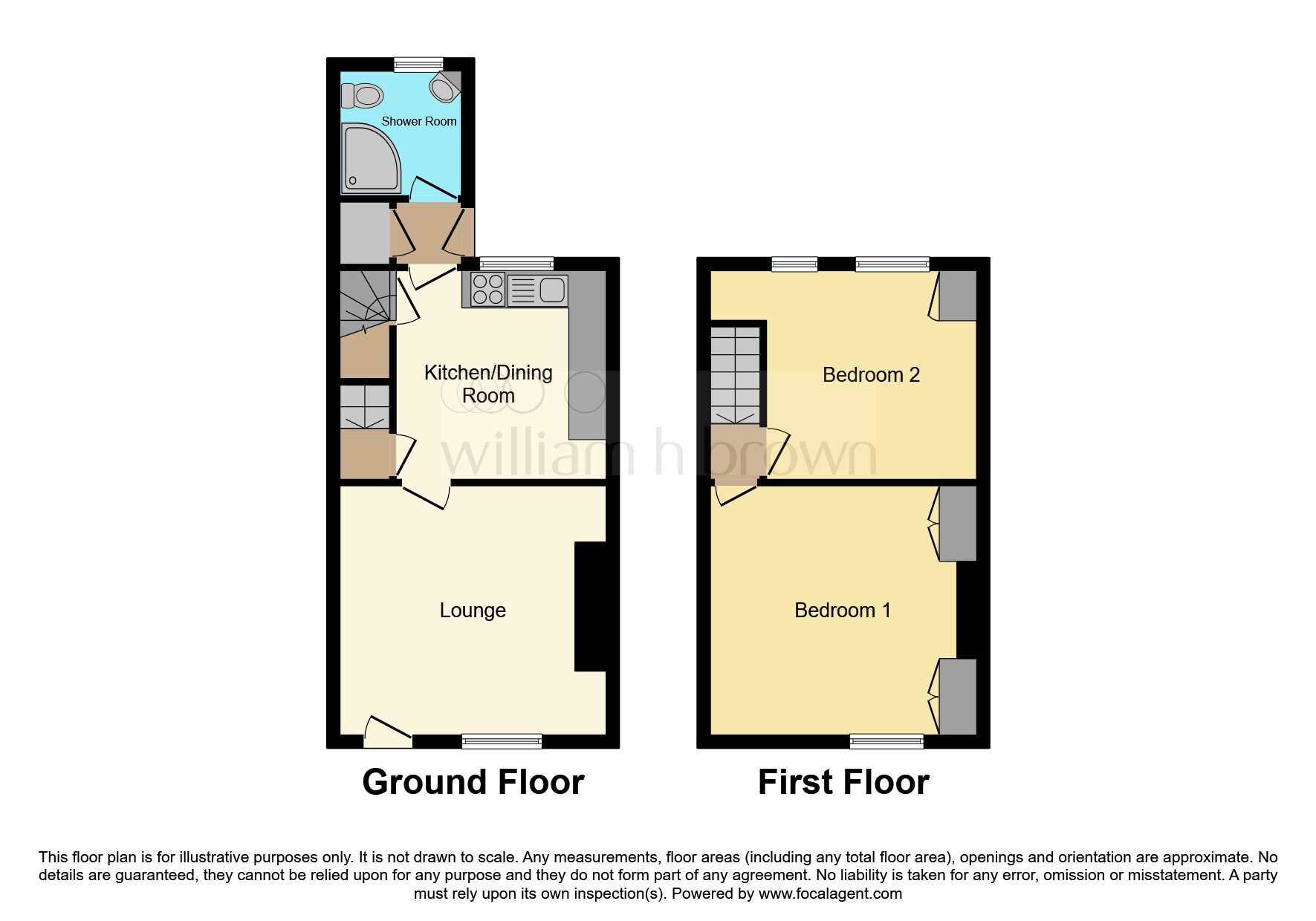307, Midland Road, Barnsley floorplan