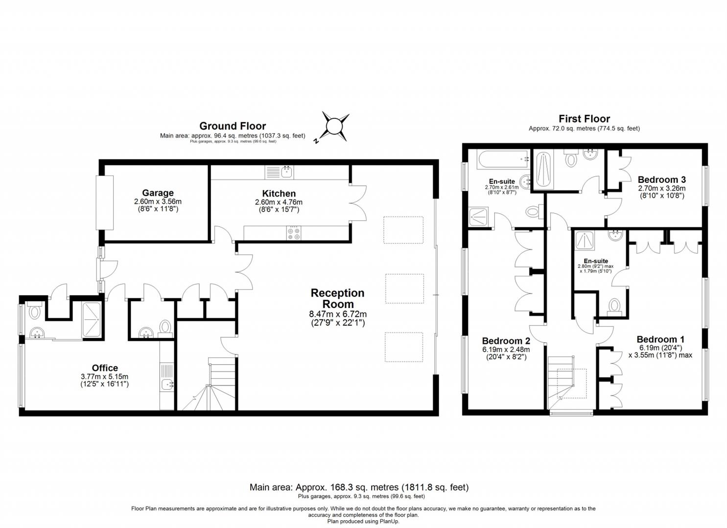 1, Canterbury Close, Beckenham floorplan